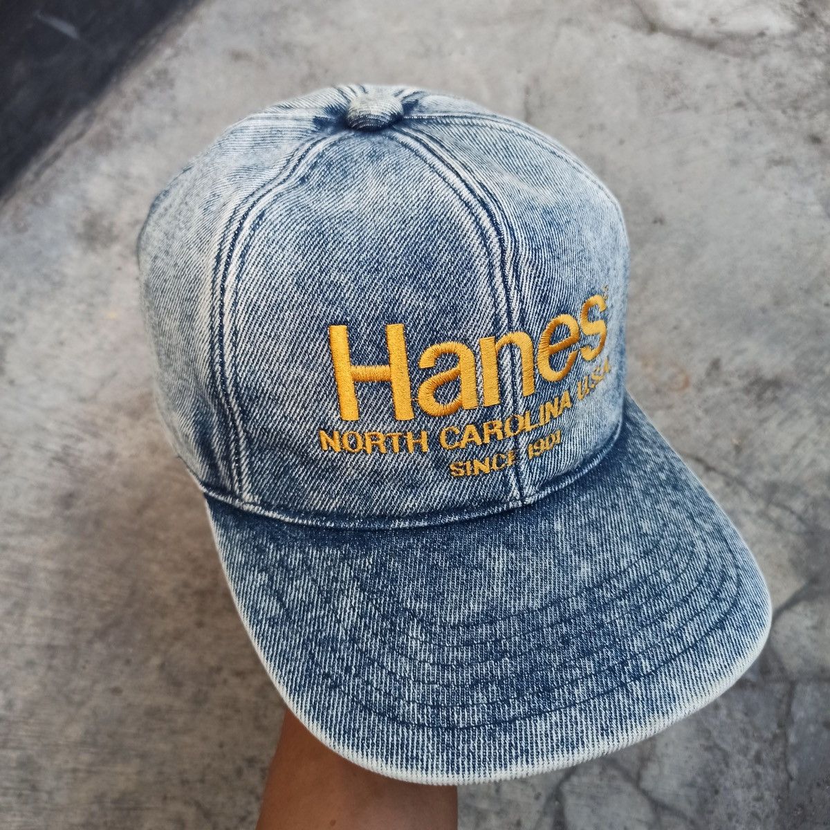 Hanes × Vintage Vintage wash hanes hat Size ONE SIZE - 7 Thumbnail