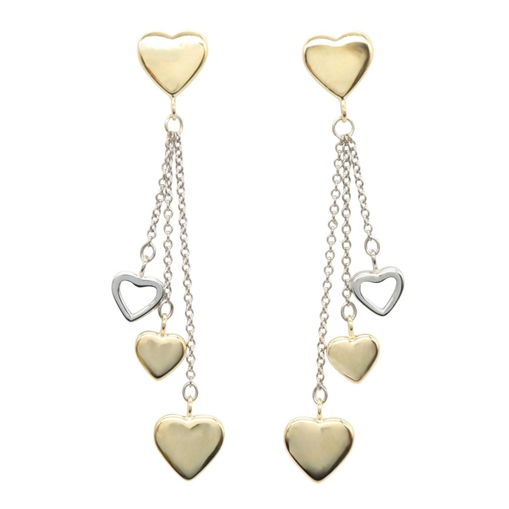 Tiffany & Co. Tiffany & Co. Tiffany & Co. Multi Heart Drop Au750 Earrings Precious Metal Earrings DUTY FREE for USA Size ONE SIZE - 1 Thumbnail