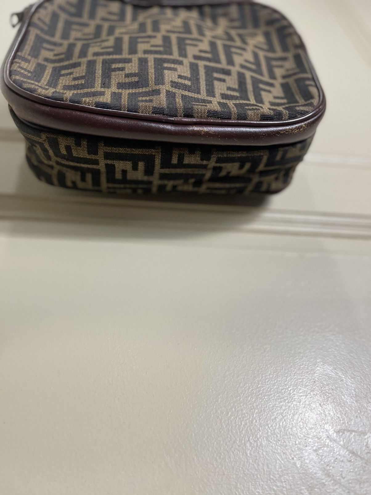 Fendi Vintage Fendi Zucca Monogram Shoulder Bag Size ONE SIZE - 4 Thumbnail