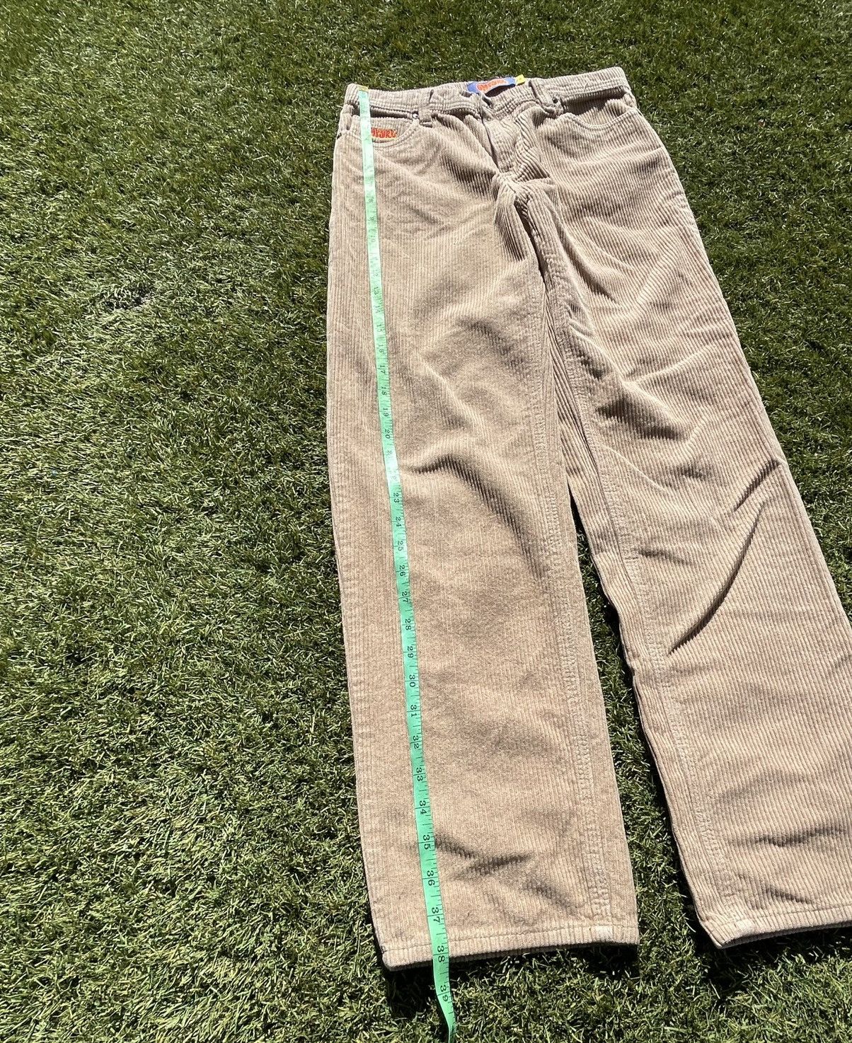 Empyre Empyre Corduroy Pants Teen 28 Beige Relaxed Fit Preowned Size US 28 / EU 44 - 3 Thumbnail
