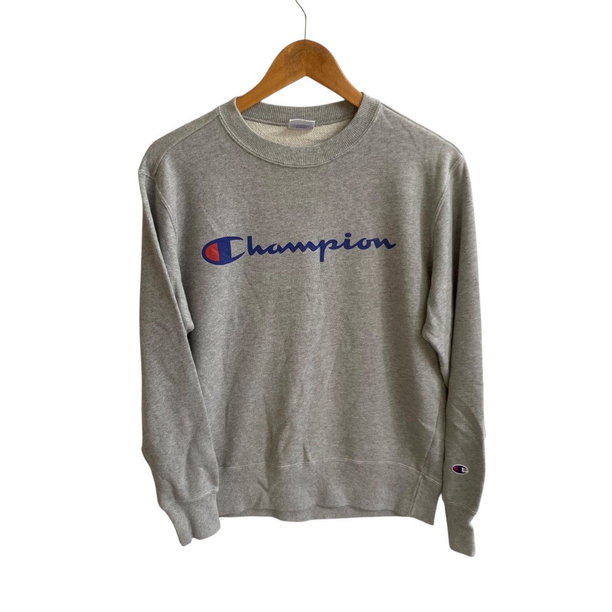 Champion × Vintage Champion Vintage Sweatshirt Spell Out Small Size US S / EU 44-46 / 1 - 1 Thumbnail