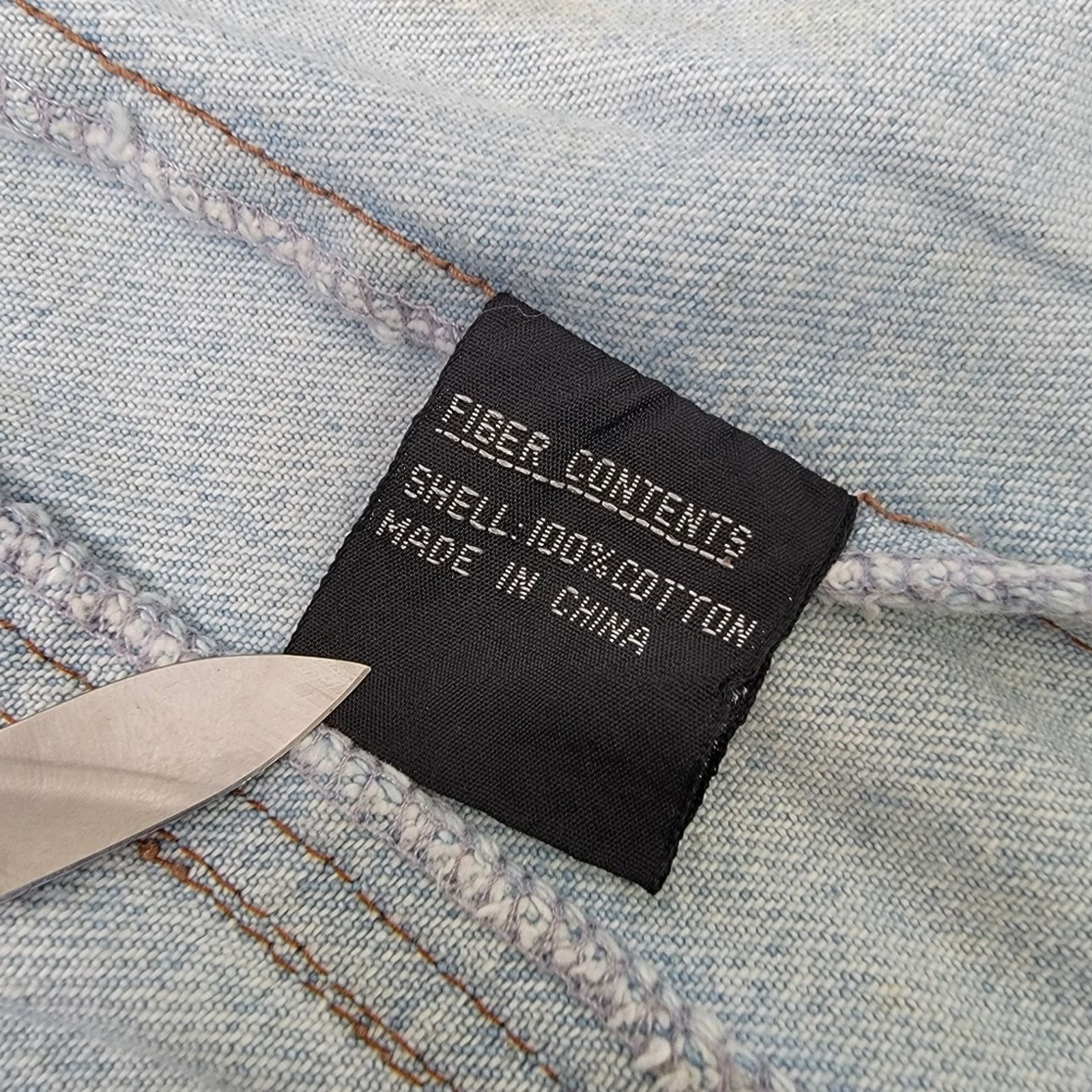 Vintage Vintage 90s IZZY Corduroy Denim Jean Jacket - S Size S / US 4 / IT 40 - 9 Thumbnail