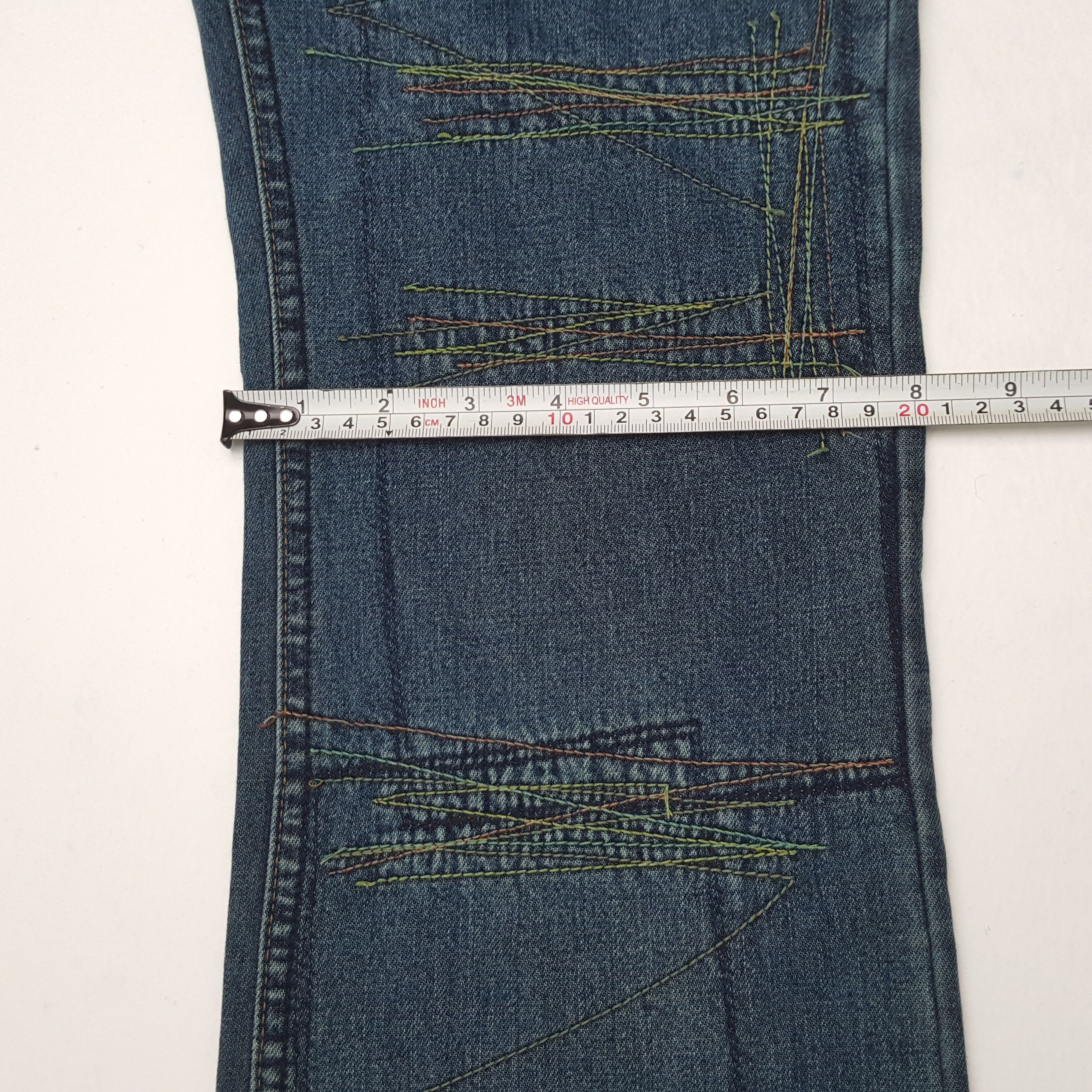 Hysteric Glamour × Japanese Brand × Vintage HYSTERIC GLAMOUR Rare Design Fashion Style Jeans Size US 27 - 10 Thumbnail
