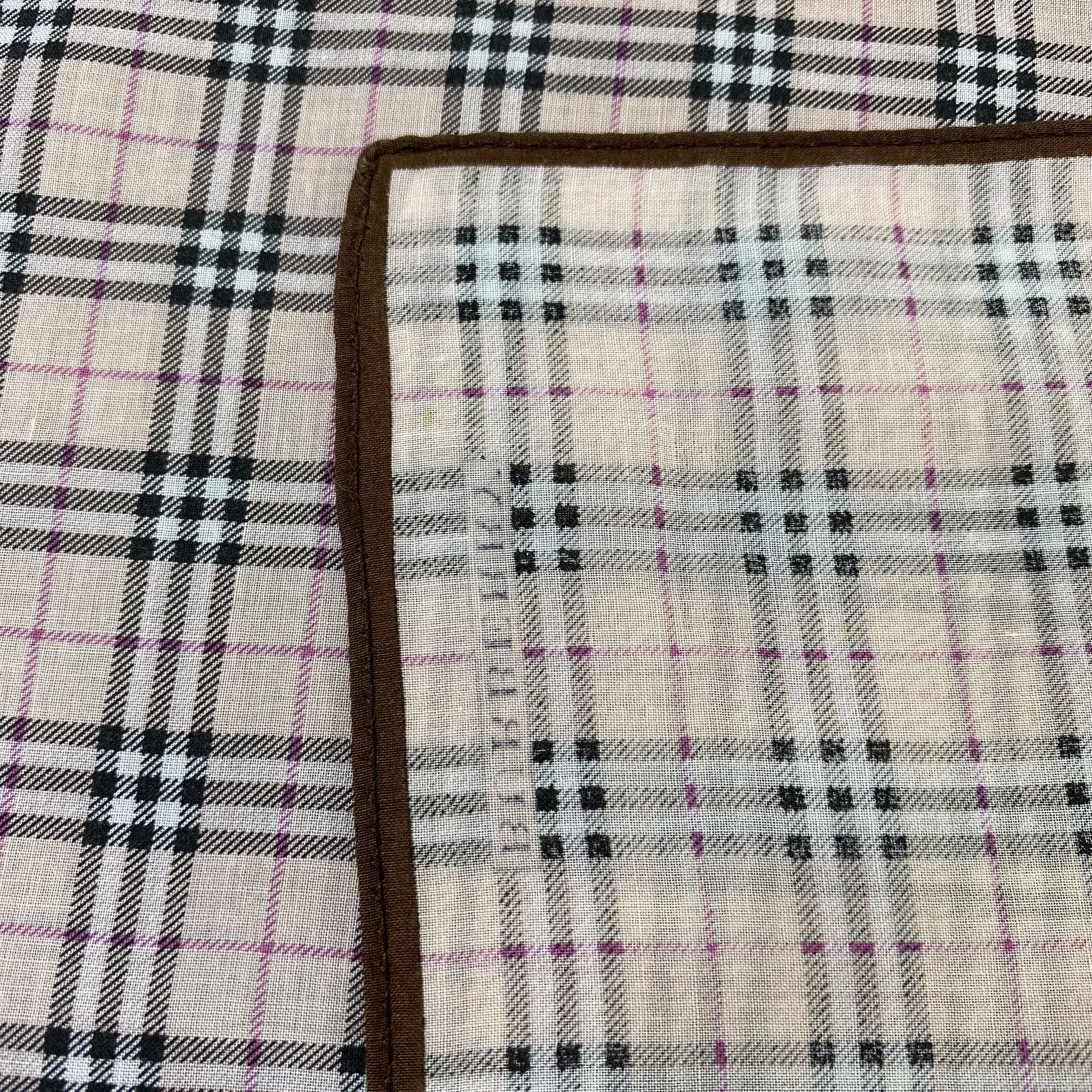 Burberry Burberry Handkerchief Neckerchief Bandana-B1641 Size ONE SIZE - 6 Thumbnail