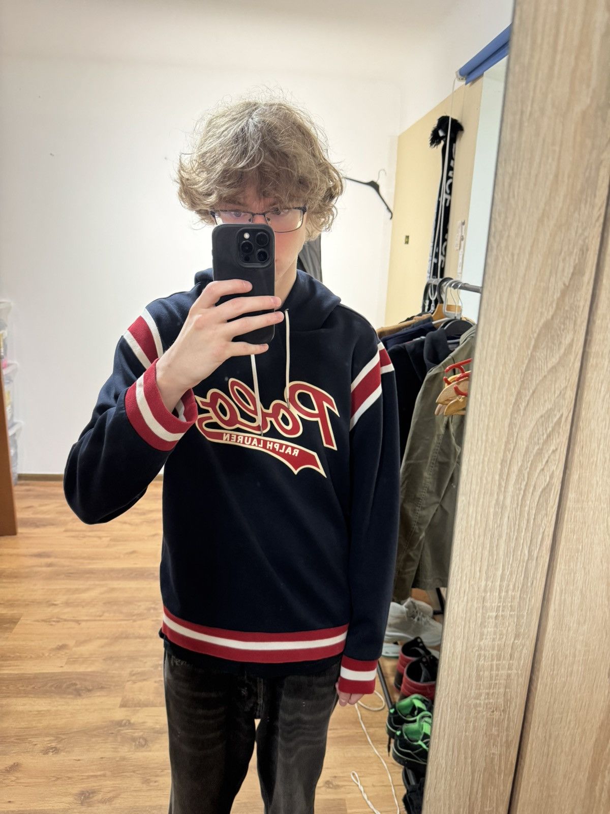 Polo Ralph Lauren Polo Ralph Lauren hoodie streetwear y2k style big logo Size US L / EU 52-54 / 3 - 15 Thumbnail