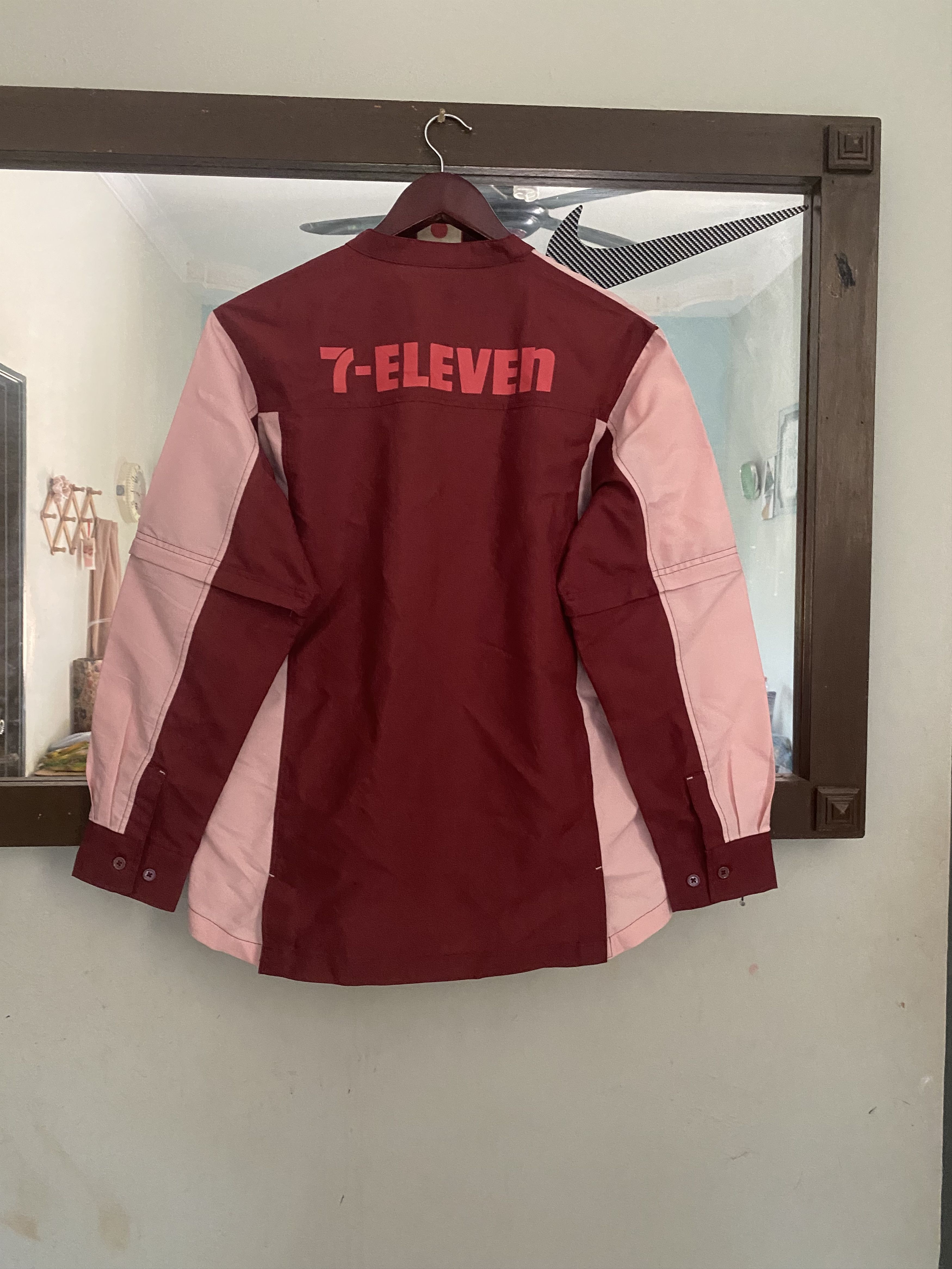 Japanese Brand × Logo 7 Vintage 7eleven longslave Shirt Size US M / EU 48-50 / 2 - 5 Thumbnail