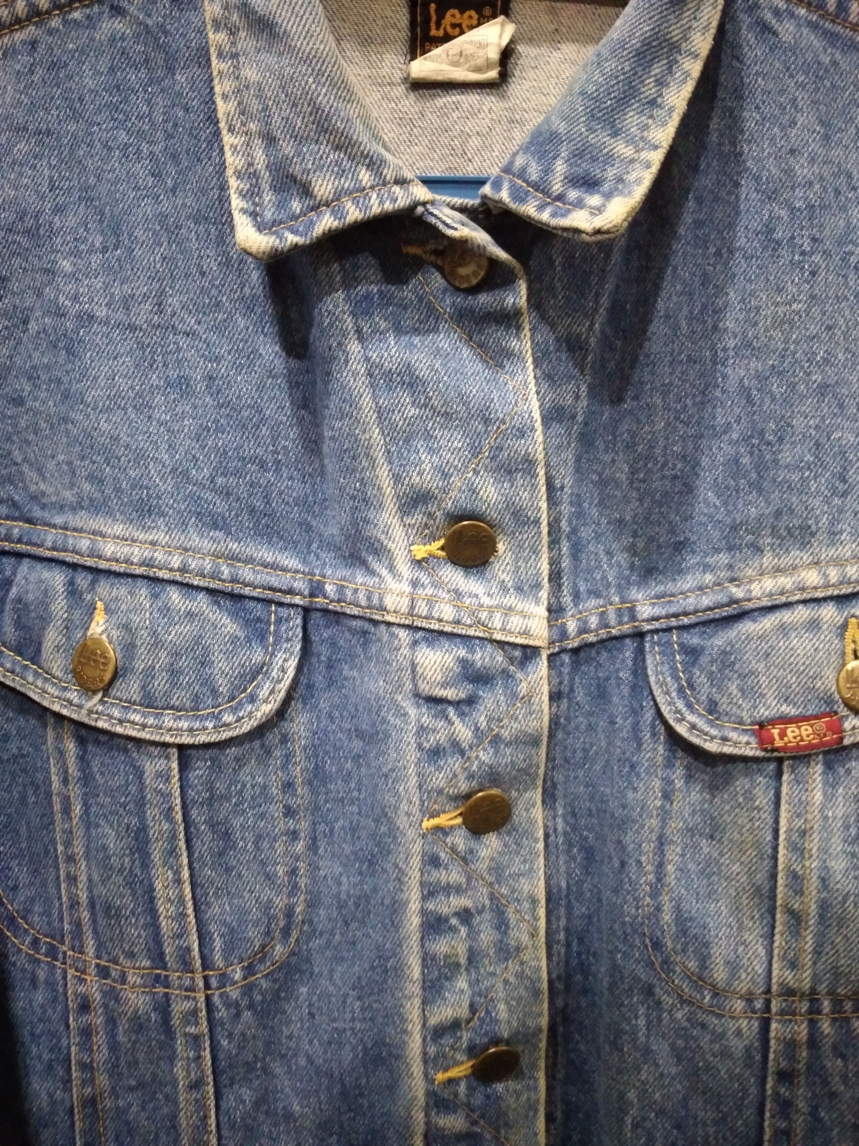 Lee Vintage 90s Lee Riders Made In USA Classic Cutting Trucker Size US S / EU 44-46 / 1 - 5 Thumbnail