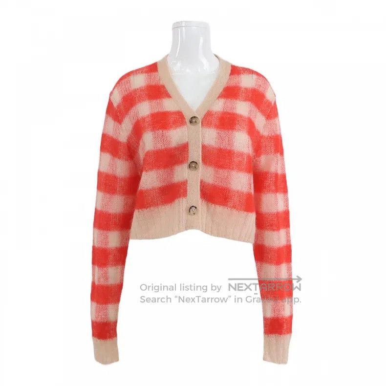 Acne Studios Acne Studios Wool Mohair Blended Colorblock Plaid Single B Size M / US 6-8 / IT 42-44 - 1 Thumbnail