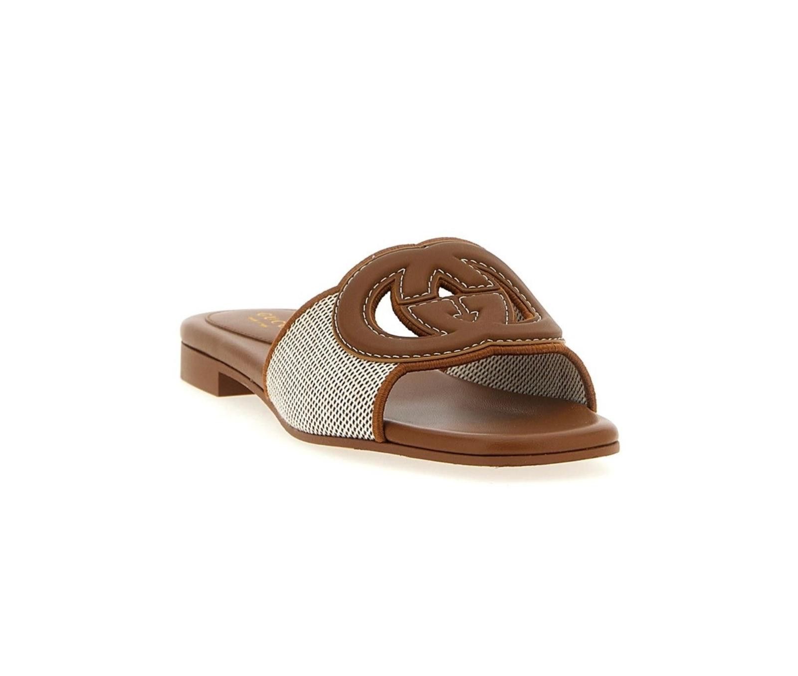 Gucci Gucci 'Incrocio GG' sandals size 39 Size ONE SIZE - 2 Thumbnail