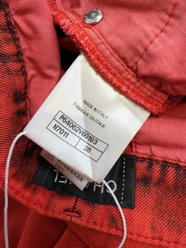 Other Chanel 20s spring and summer red old vintage jeans Size 25" / US 0 / IT 36 - 5 Thumbnail