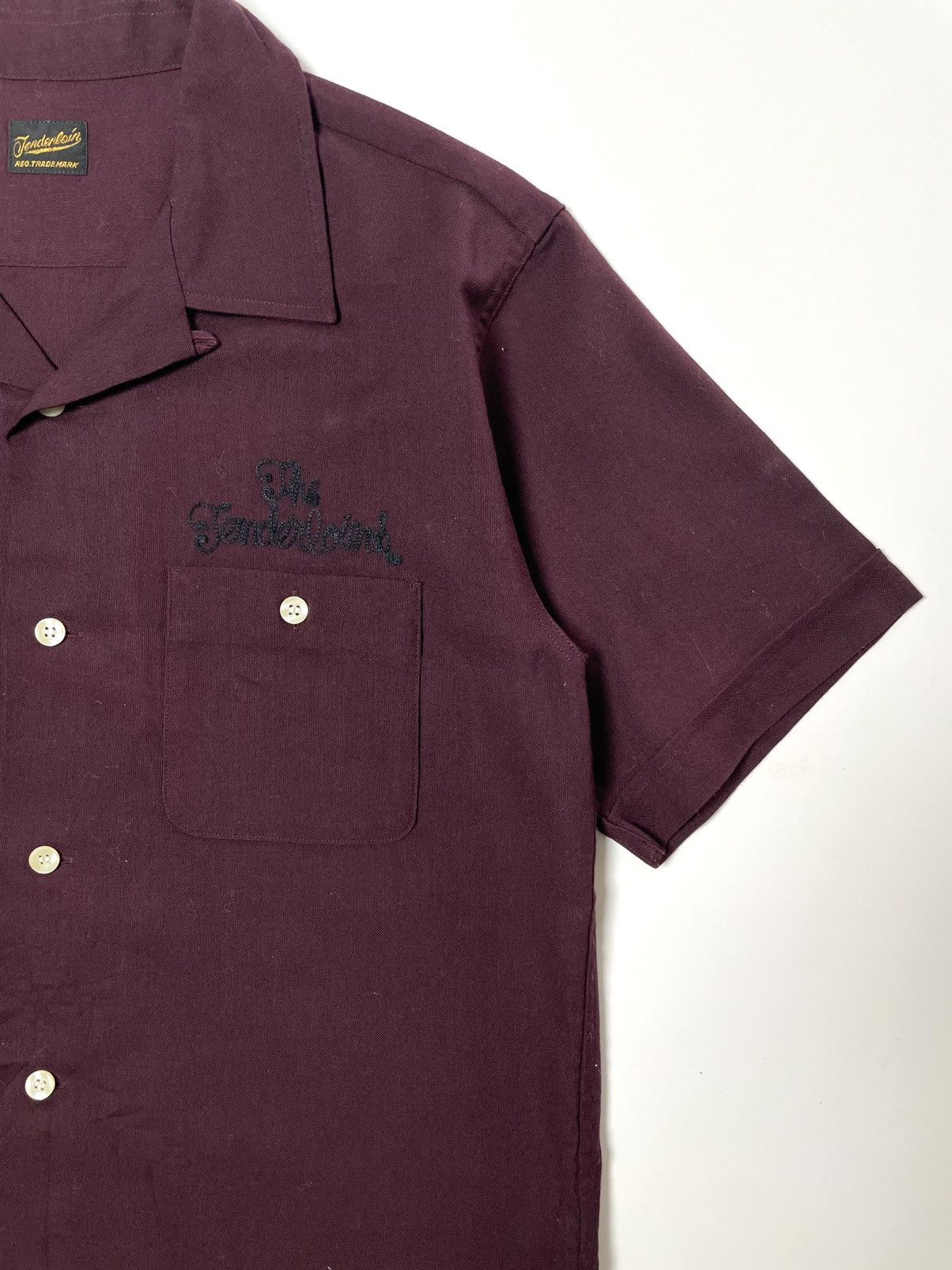 Tenderloin Rare Tenderloin Embroidery Shirt Maroon Size US S / EU 44-46 / 1 - 5 Thumbnail
