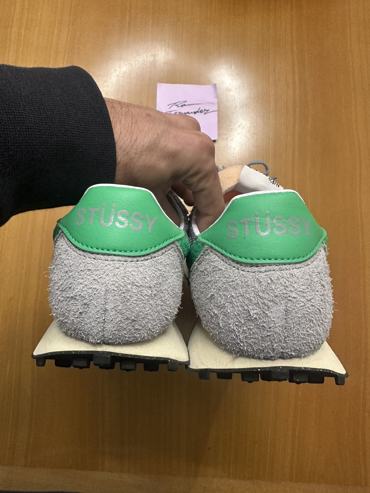 Nike × Stussy Nike x Stussy LD1000 particle grey/green spark Size US 10 / EU 43 - 4 Thumbnail