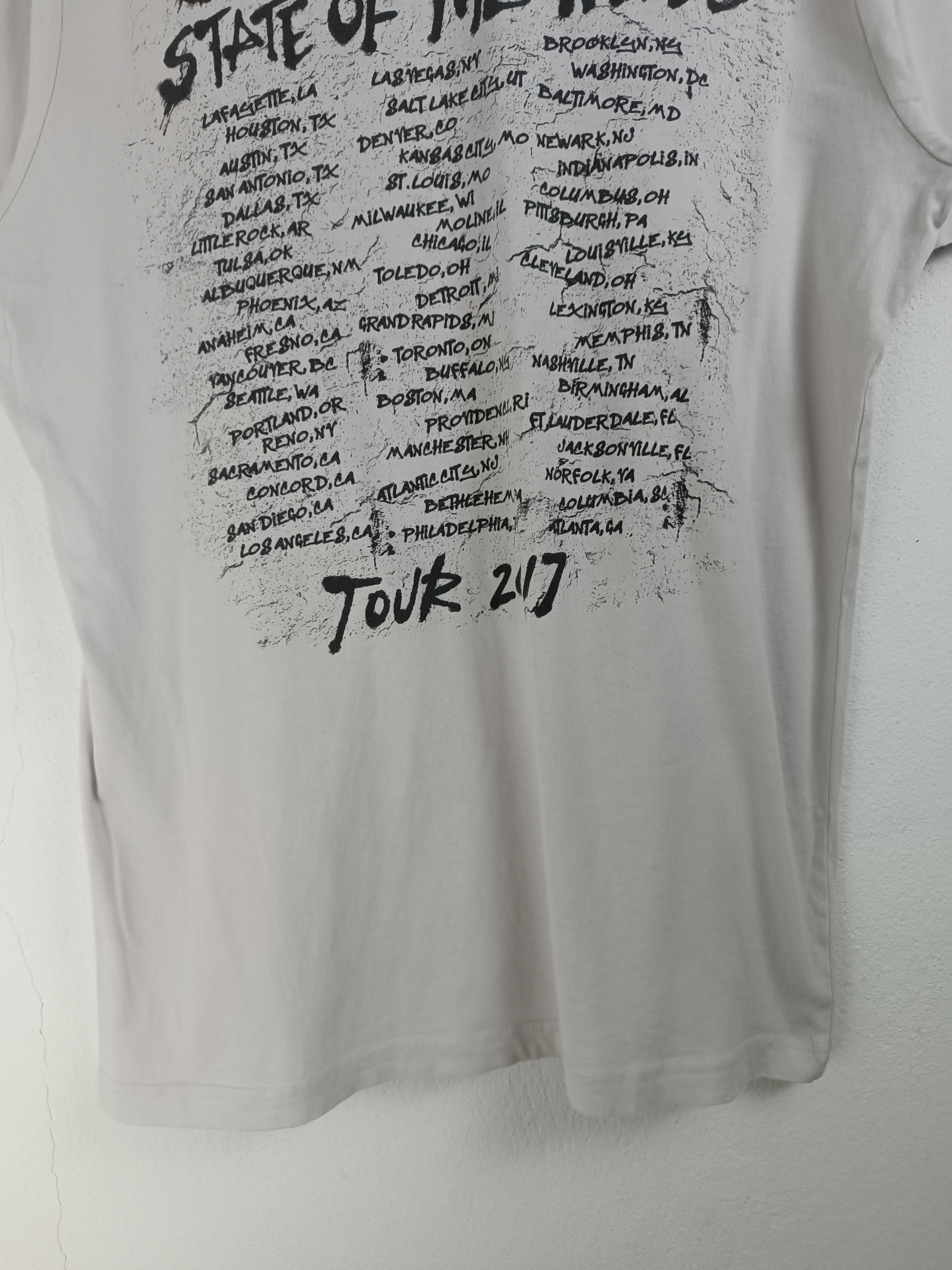 Rap Tees VINTAGE 2017 JANET JACKSON TOUR TEE whitney madonna aretha Size US L / EU 52-54 / 3 - 14 Thumbnail