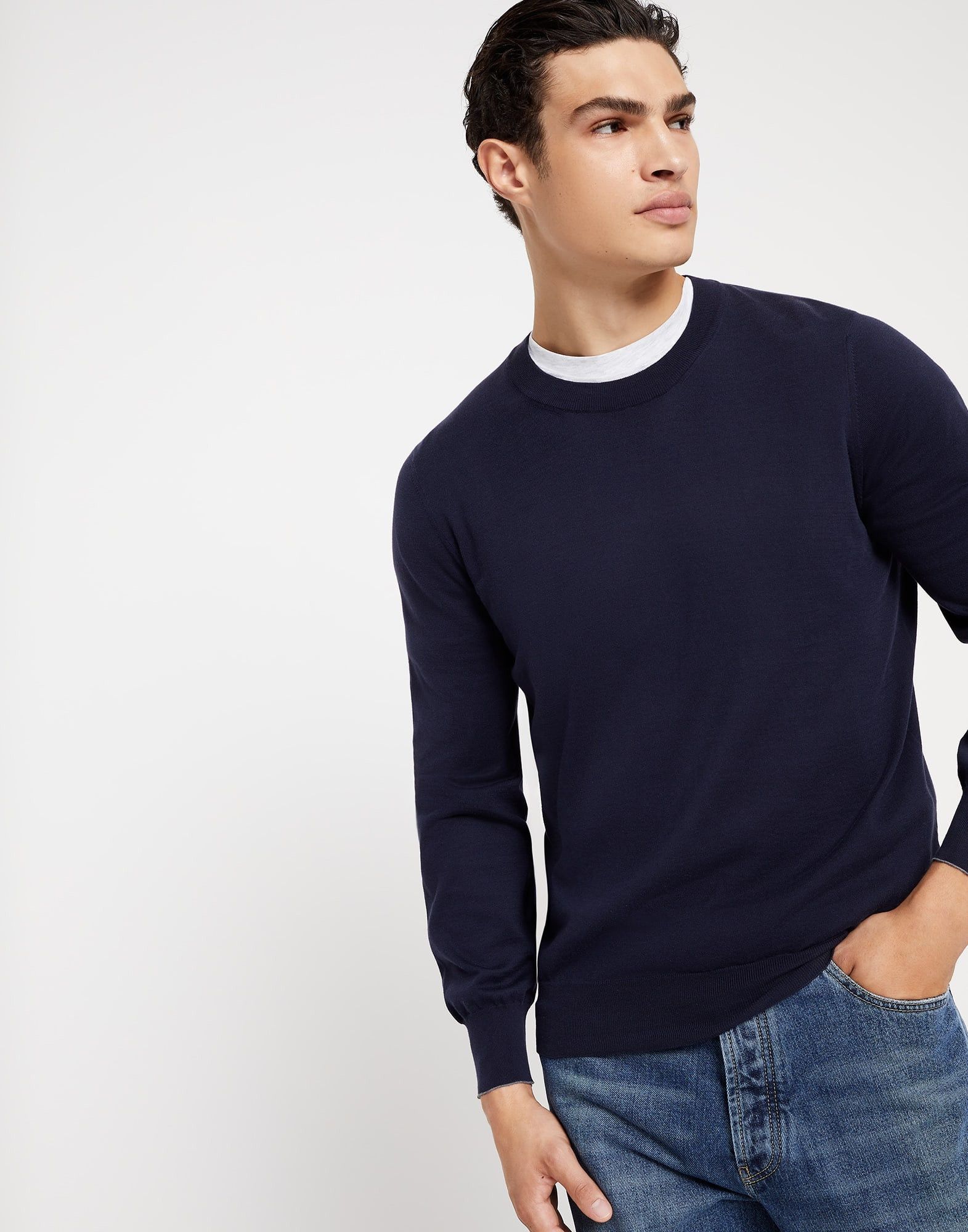 Sweater in Navy