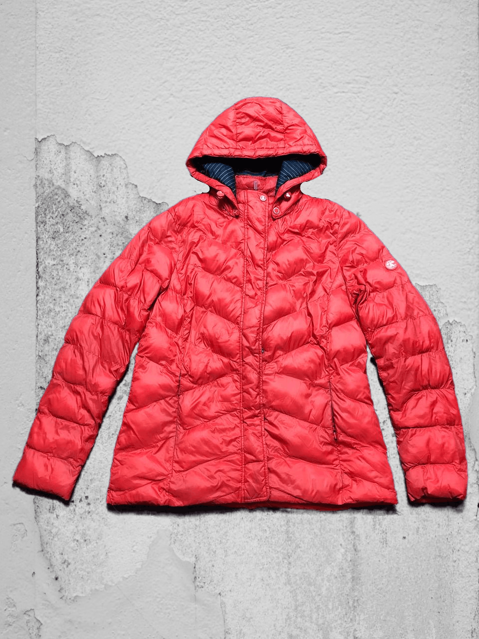 Barbour Y2K vintage red jacket Barbour logo Streetwear luxury Size L / US 10 / IT 46 - 1 Thumbnail