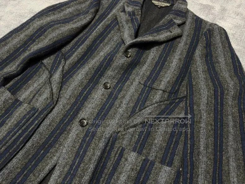Comme des Garcons Comme des Garcons Wool Stripe Jacket. Size US L / EU 52-54 / 3 - 2 Thumbnail