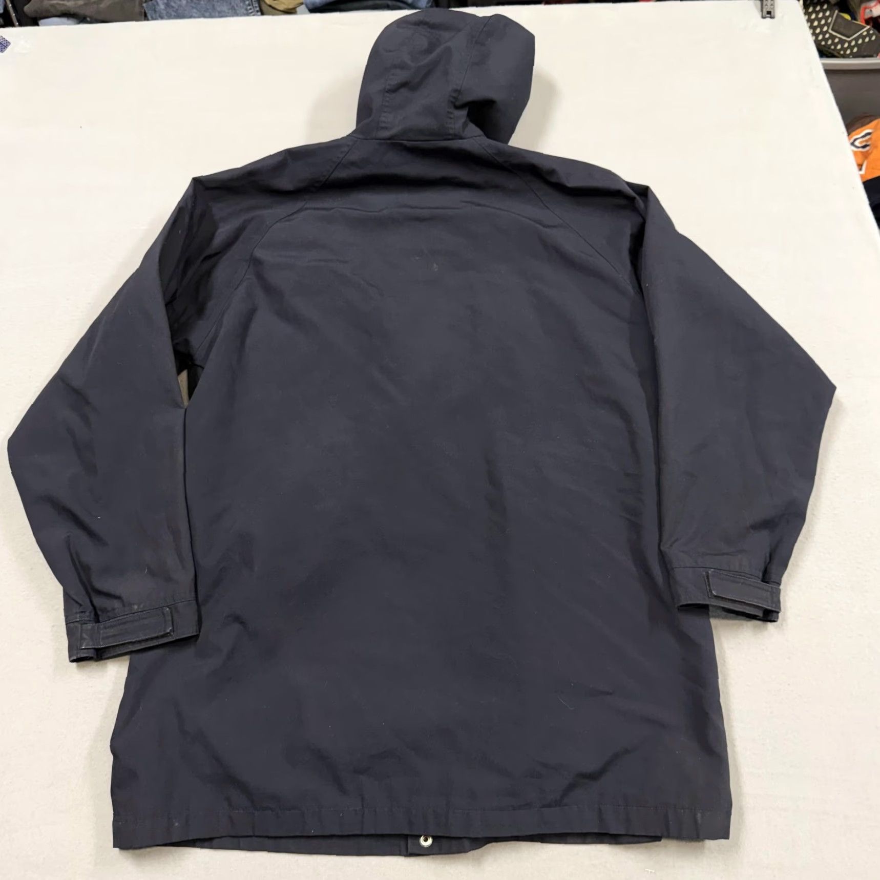Vintage VINTAGE English Squire Coat Mens Large Black Hooded Parka Buffalo Plaid Lined Pockets Size US L / EU 52-54 / 3 - 5 Thumbnail