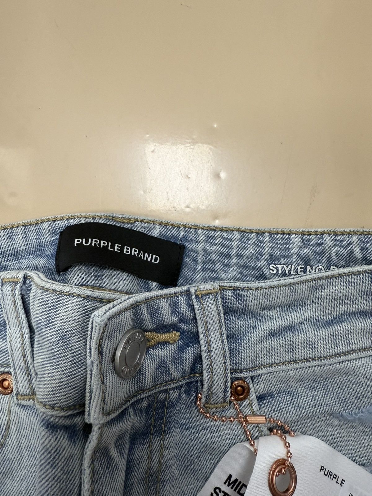 Other Purple Brand Slim Sun Fade Jeans Size 26" / US 2 / IT 38 - 4 Thumbnail