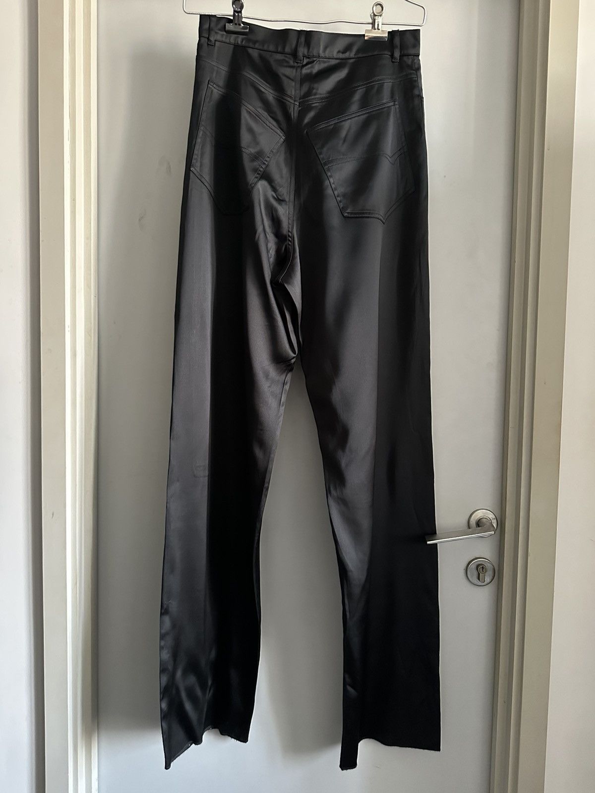 Balenciaga SS22 Balenciaga Loose-cut Satin Trousers Size US 31 - 7 Thumbnail