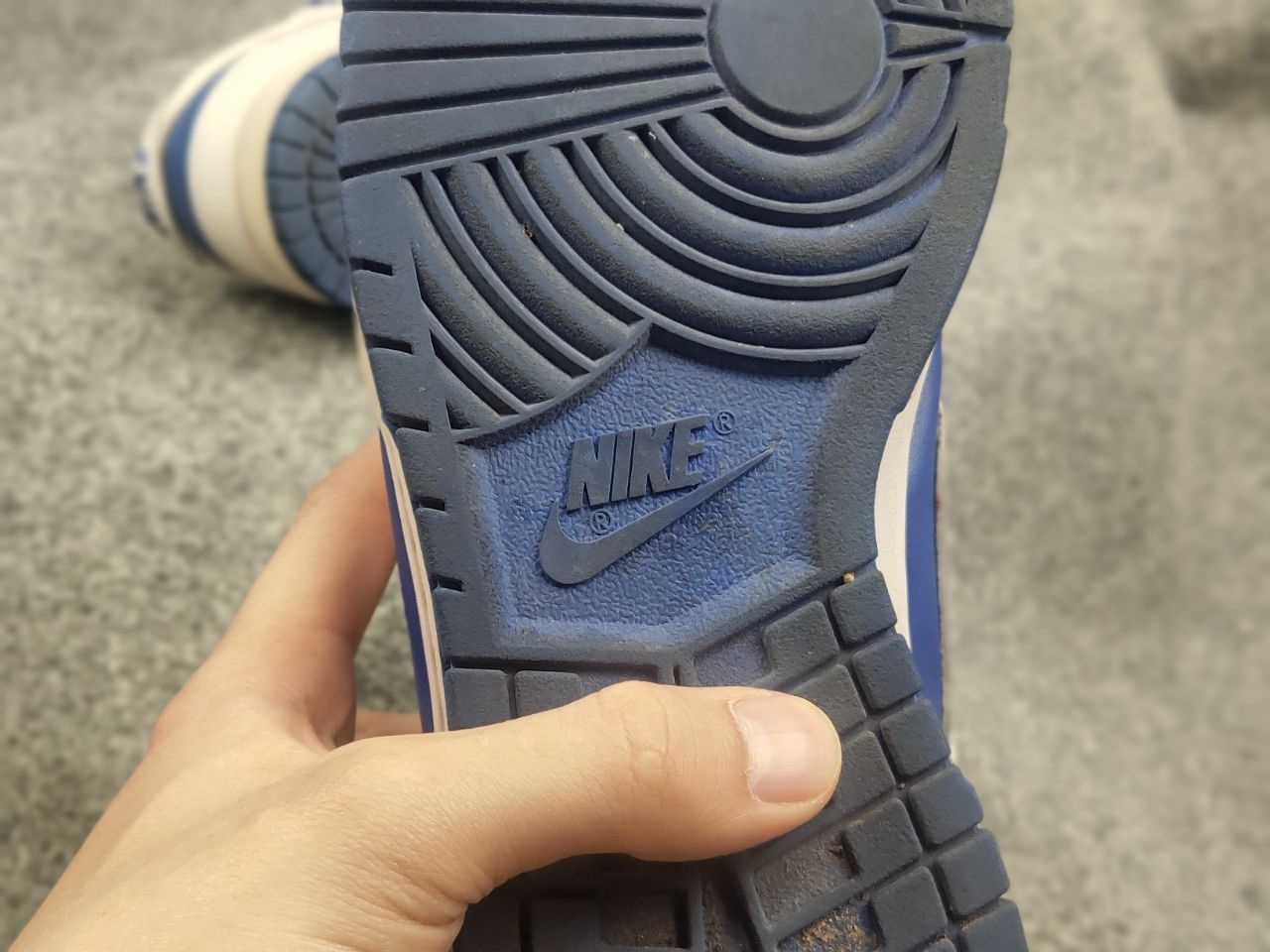 Nike Nike Dunk Low Retro Racer Blue Leather Sneakers Vintage Size US 9 / EU 42 - 19 Thumbnail