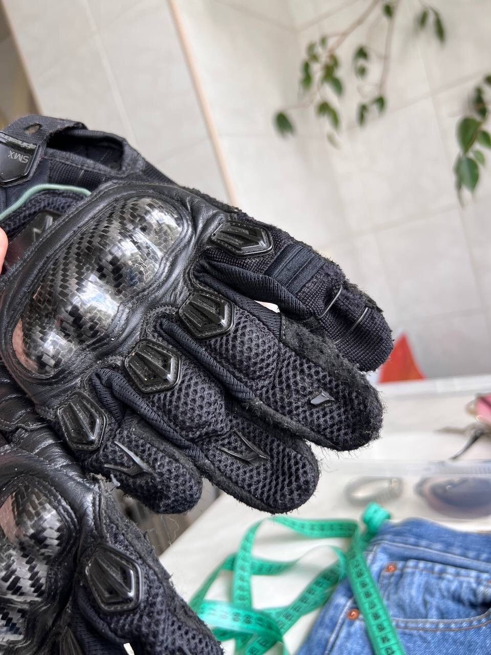 Alpinestars Vintage Alpinestars Black Leather Gloves Motorcycle Racing Size ONE SIZE - 4 Thumbnail