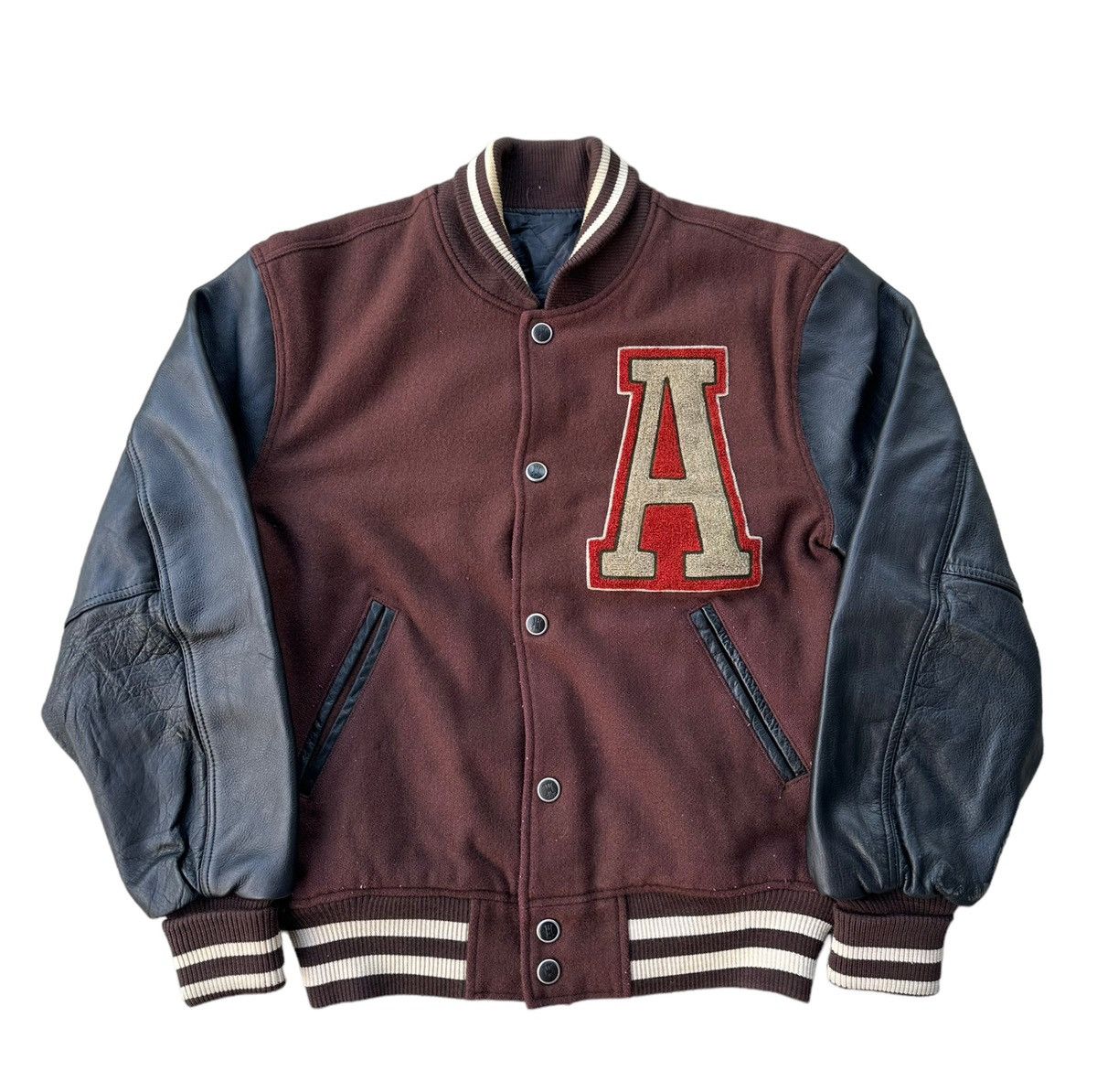 ABAHOUSE Vintage Abahouse varsity jacket Size US M / EU 48-50 / 2 - 2 Thumbnail