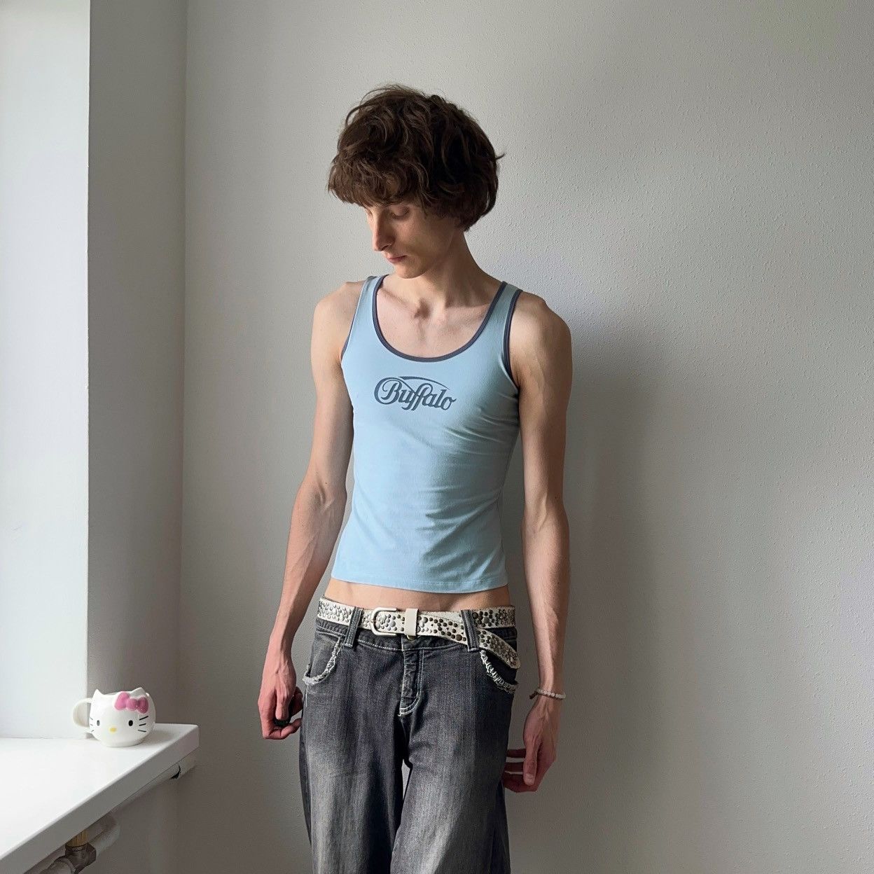 Hysteric Glamour Y2K Buffalo London Tank Top T Shirt Diesel Vibe Size M / US 6-8 / IT 42-44 - 3 Thumbnail