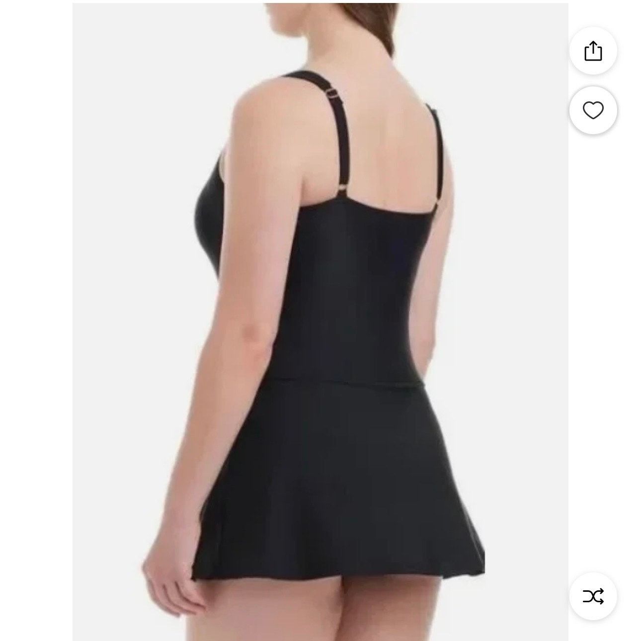 Other Beyond Control Womens Swim Dress Tummy Control Adjustable St Size ONE SIZE - 3 Thumbnail