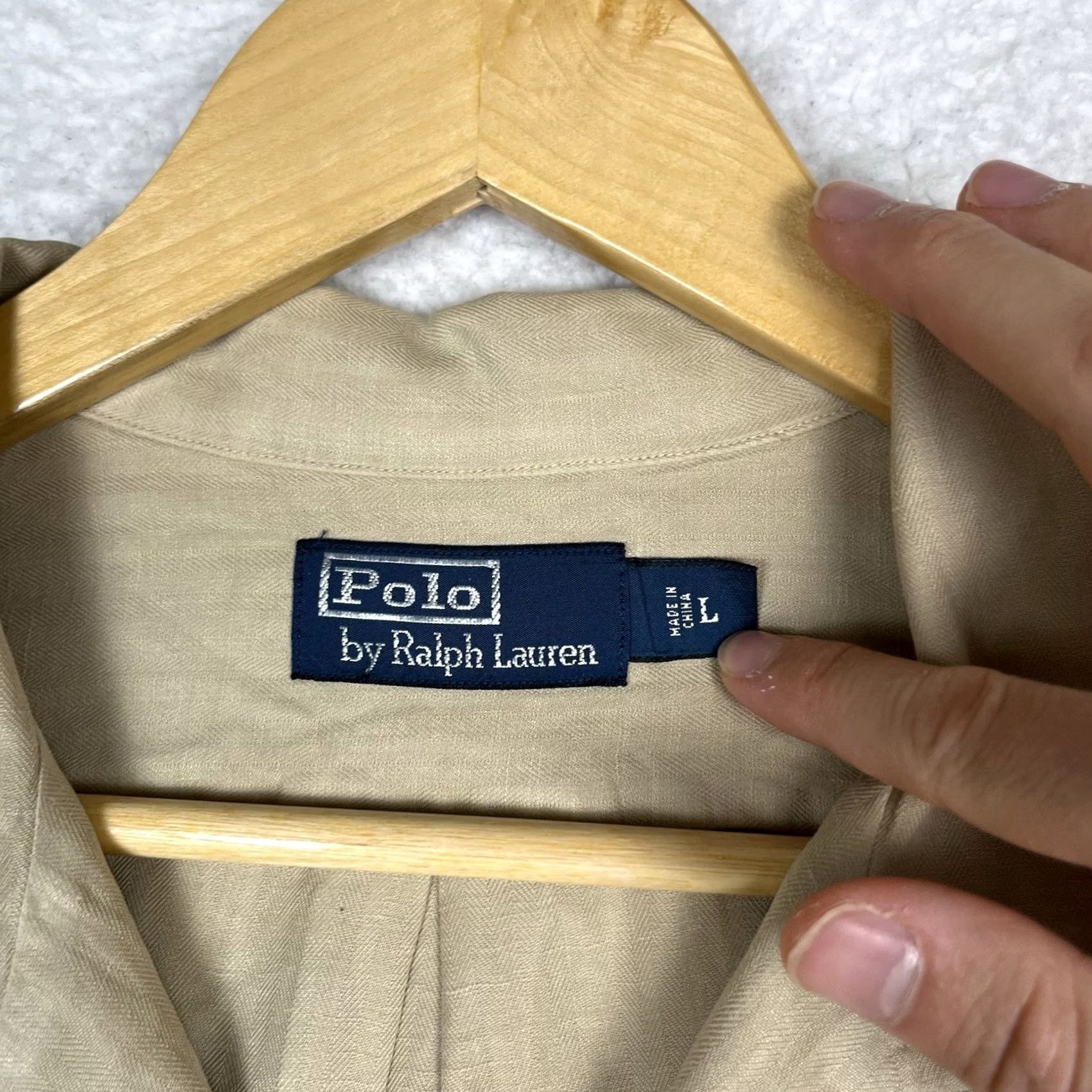 Polo Ralph Lauren - The focus on "Vintage Polo Ralph Lauren" is prominent Size US L / EU 52-54 / 3 - 3 Thumbnail