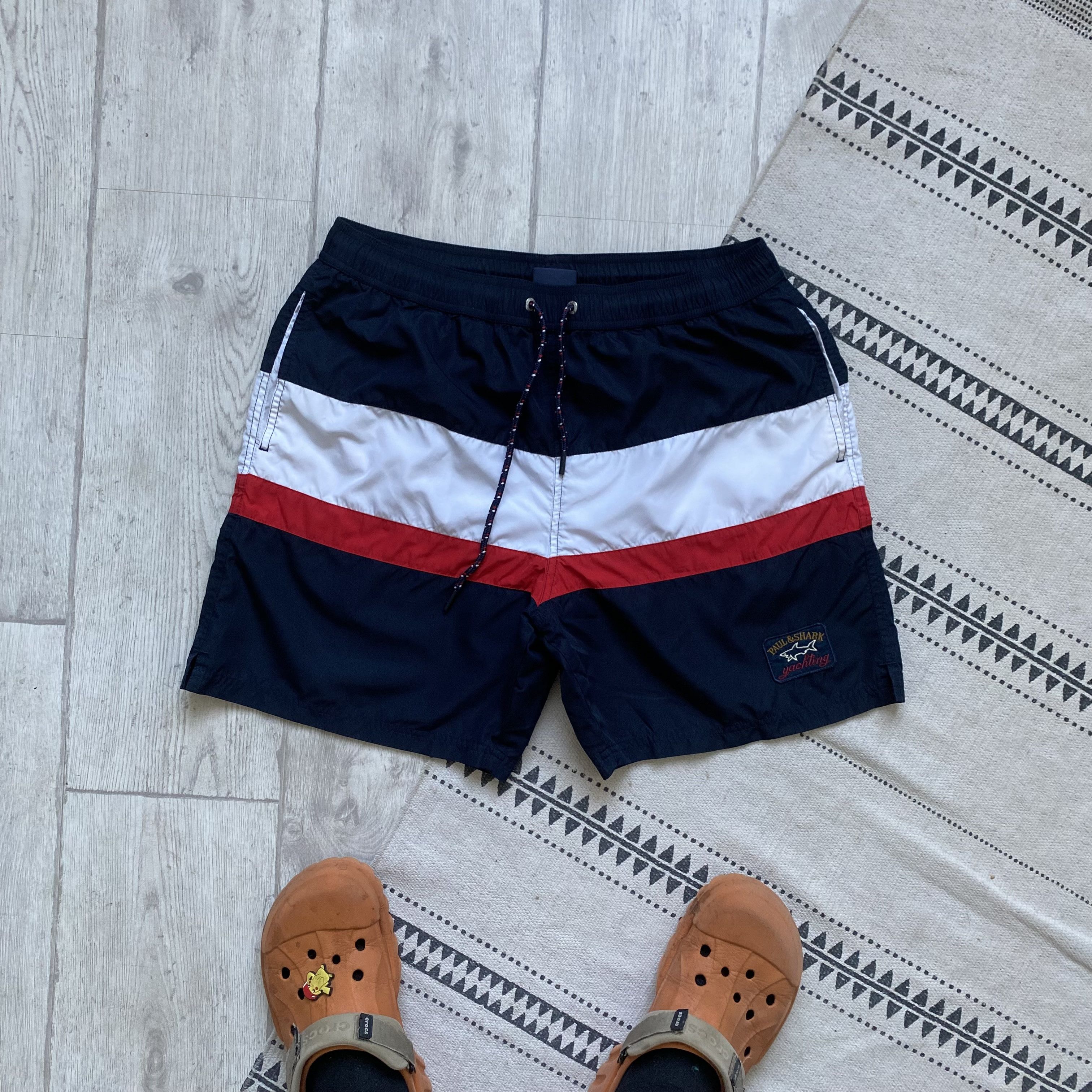 Paul & Shark Luxury Designer Paul Shark swim shorts nylon Orlebar Brown Size US 34 / EU 50 - 1 Thumbnail
