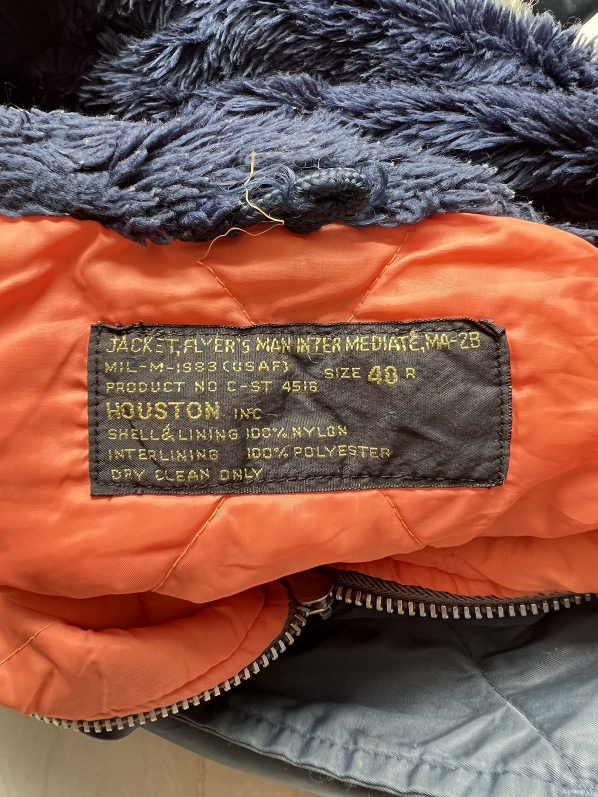 Other Jacket Flyer’s Man Inter Mediate Product By Houston Size US XL / EU 56 / 4 - 3 Thumbnail