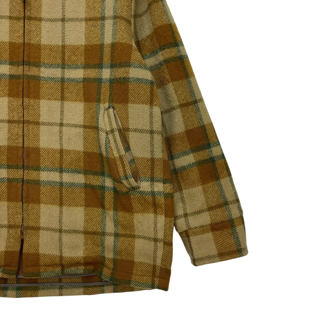 Woolrich Woolen Mills 💥Vintage 60s Wool Rich Made In Usa Pure Wool Checked Warm Size US M / EU 48-50 / 2 - 7 Thumbnail