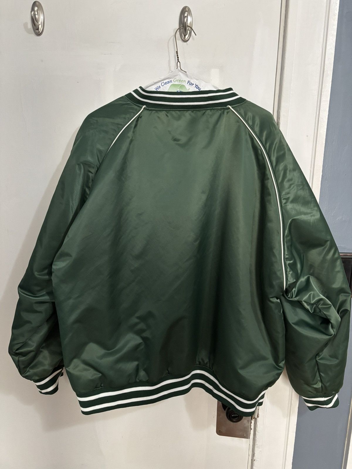 Starter Michigan State 90s Era Vintage Reversible Bomber Jacket XXL Size US XXL / EU 58 / 5 - 5 Thumbnail