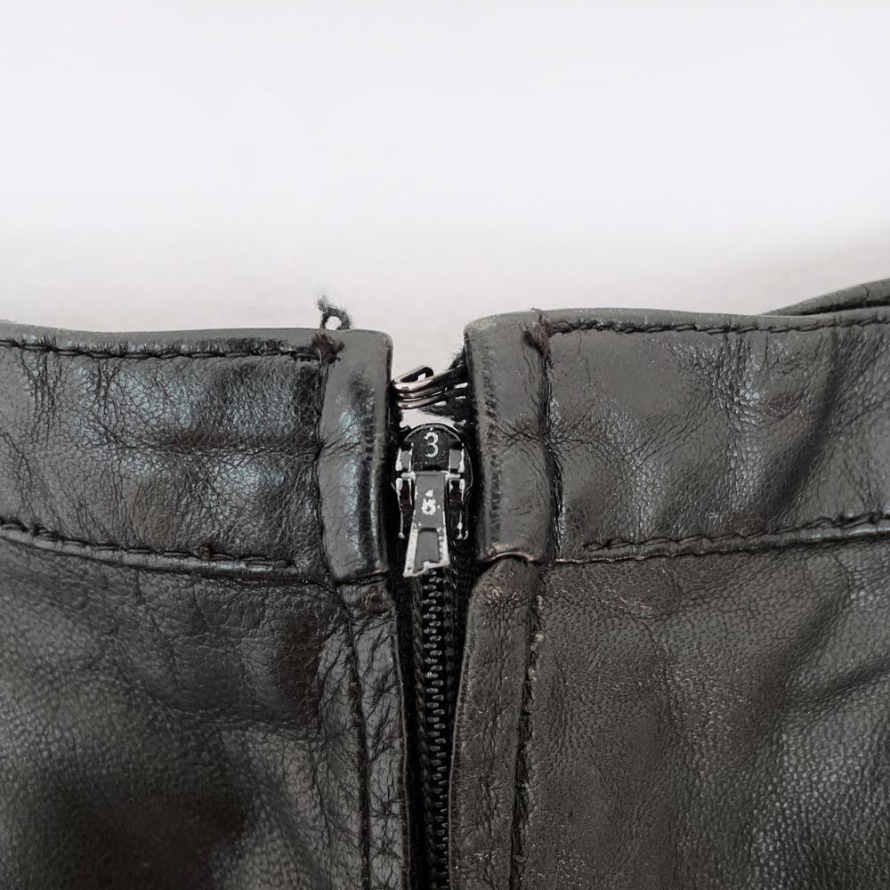 Roberto Cavalli vintage 00s roberto cavalli low rise butter leather pants Size 30" / US 8 / IT 44 - 5 Thumbnail