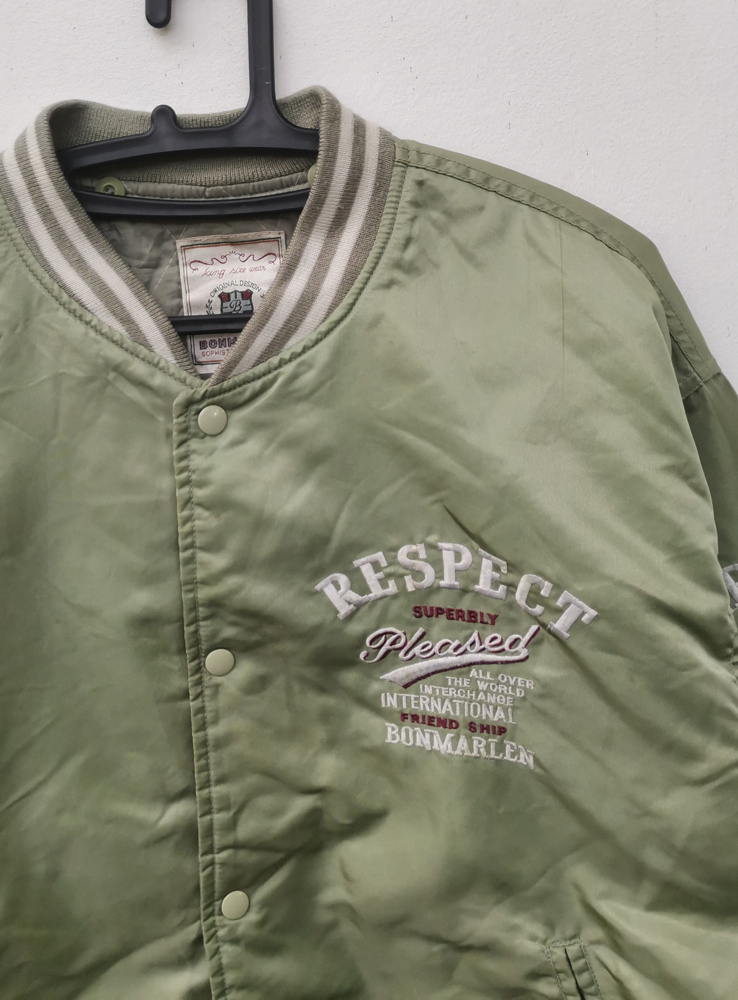 Designer × Vintage Rare vintage Bon Marlen bombers jacket Size US XL / EU 56 / 4 - 2 Thumbnail