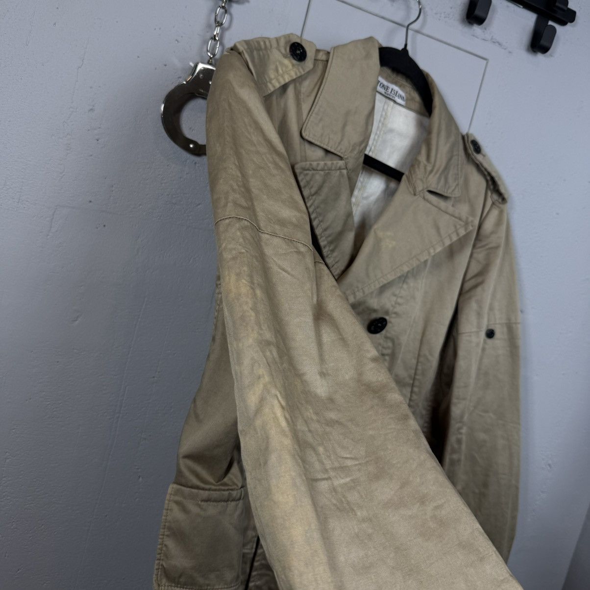 Stone Island Stone Island Vintage Coat Jacket Size US L / EU 52-54 / 3 - 3 Thumbnail