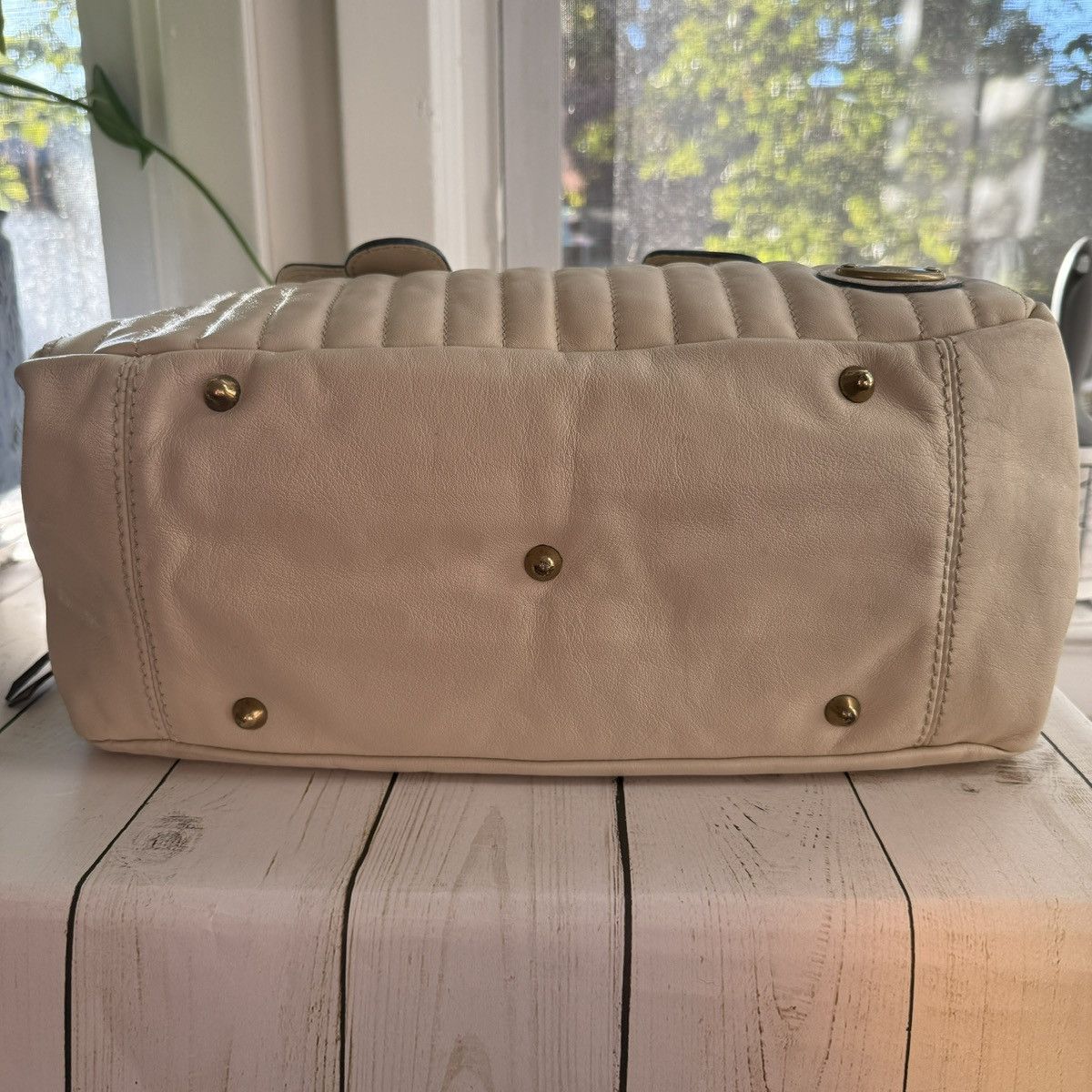 Chloe Quilted Leather Bay Bag w/ COA Size ONE SIZE - 5 Thumbnail