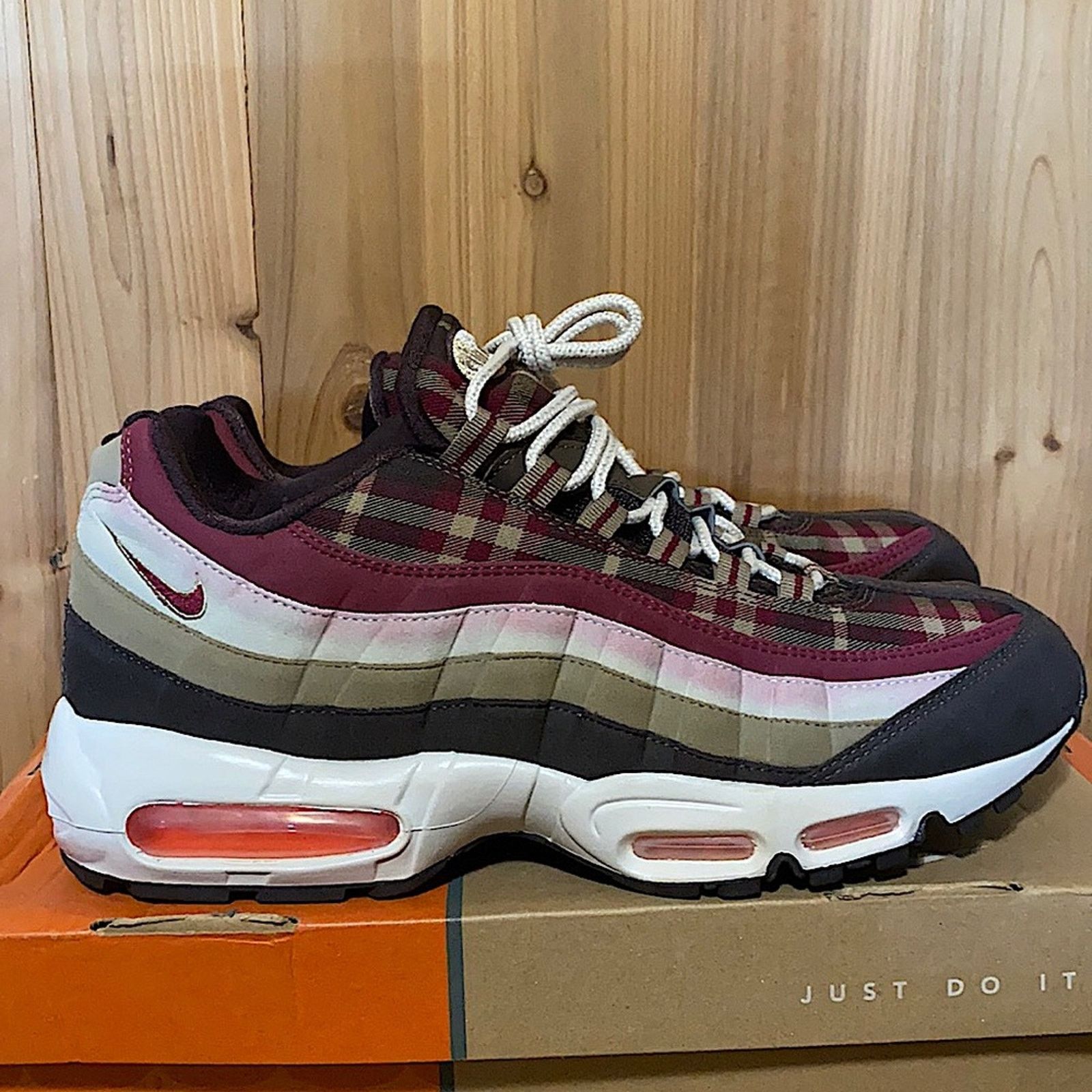 Nike 2006 Nike air max 95 baroque brown plaid hunter edition pack Size US 11 / EU 44 - 5 Thumbnail