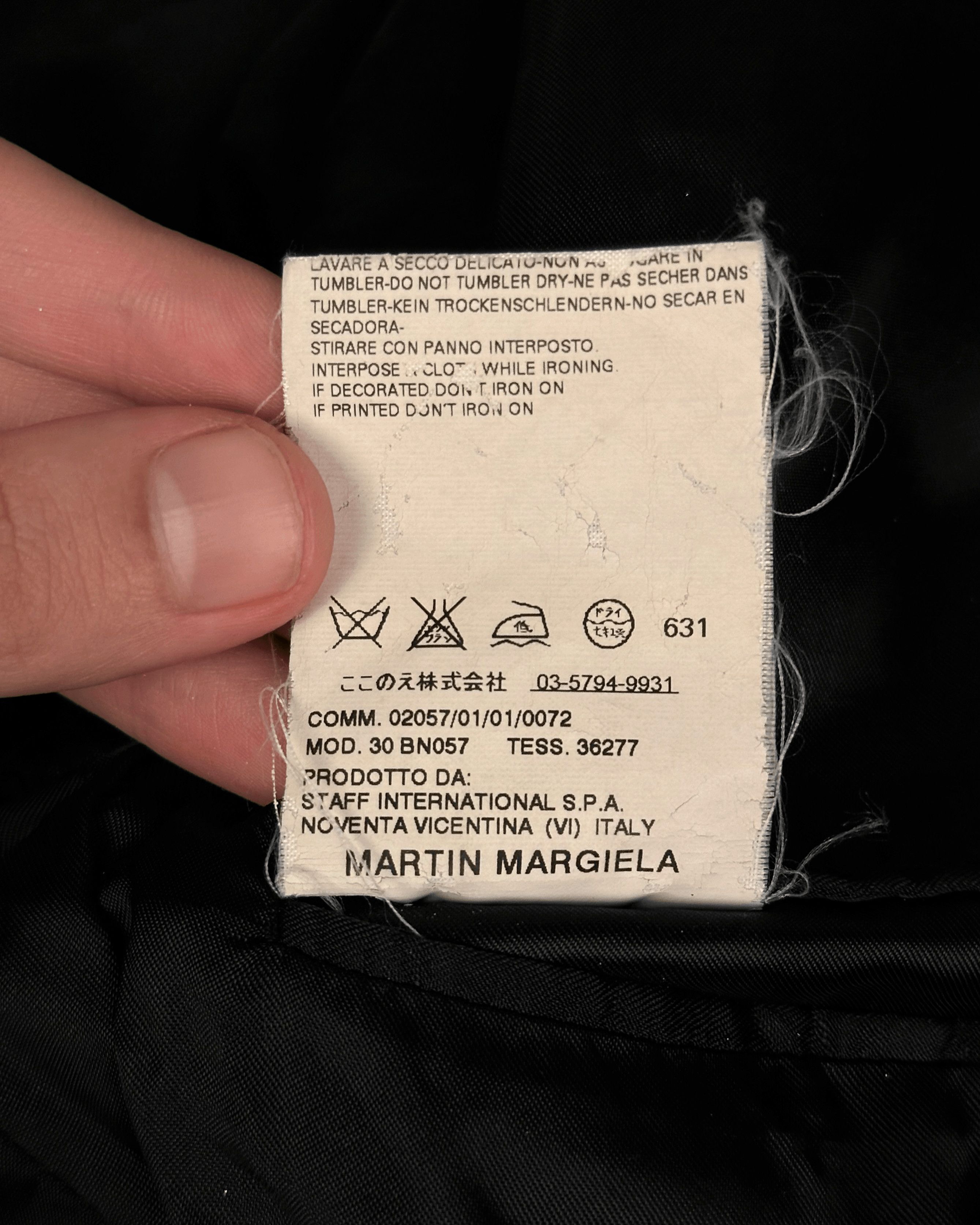 Maison Margiela Maison Margiela Fake Tie Blazer Size US M / EU 48-50 / 2 - 11 Thumbnail