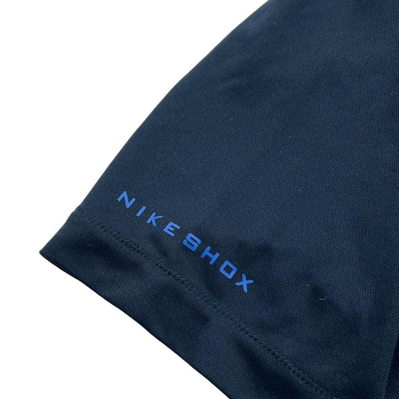 Nike Vintage 2000s Nike Shox Navy Blue T-Shirt - Extra Large Size US XL / EU 56 / 4 - 3 Thumbnail