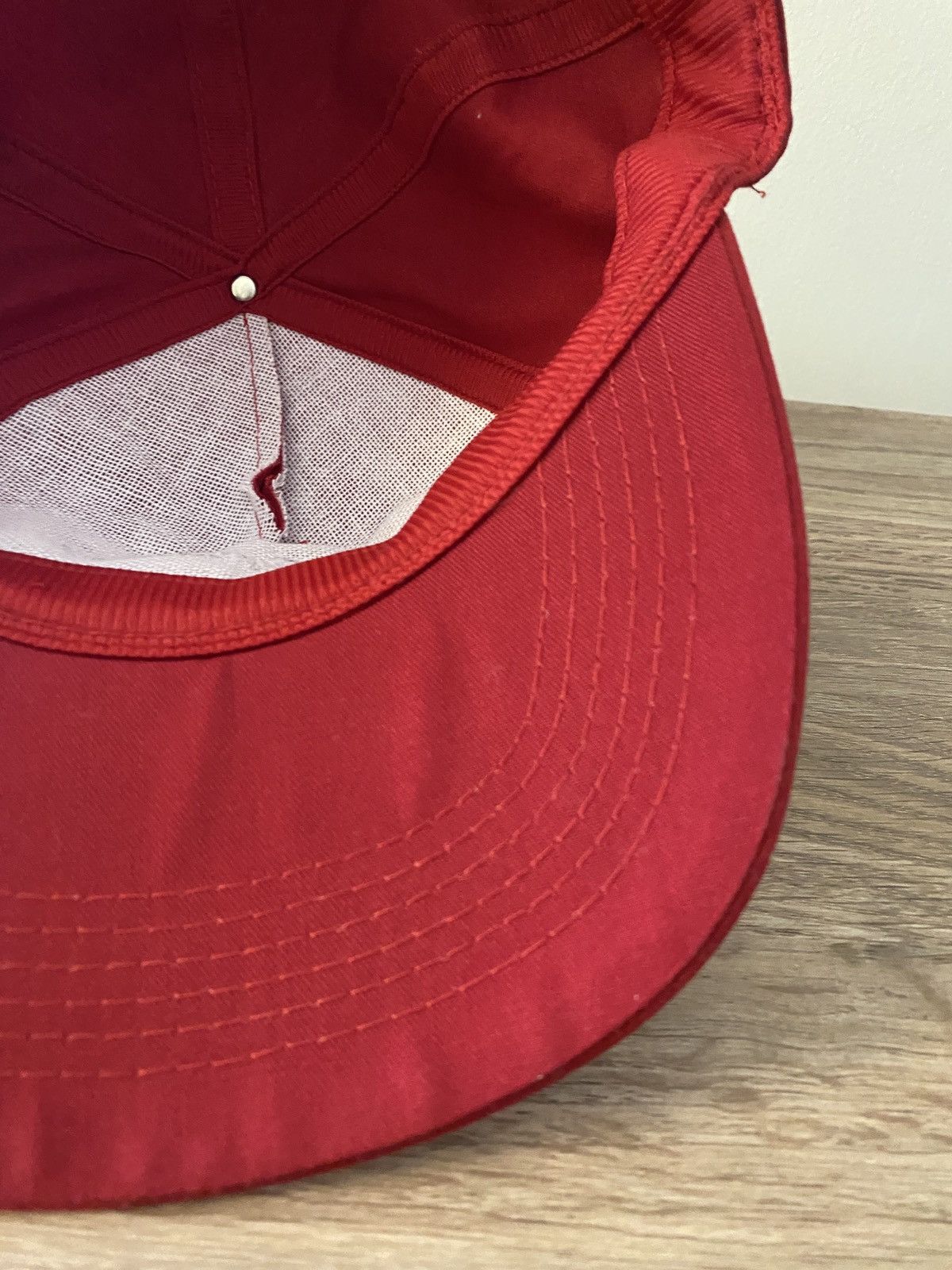 Vintage Vintage 80’s McDonald’s Red Uniform Snap Back Hat Cap Size ONE SIZE - 16 Thumbnail