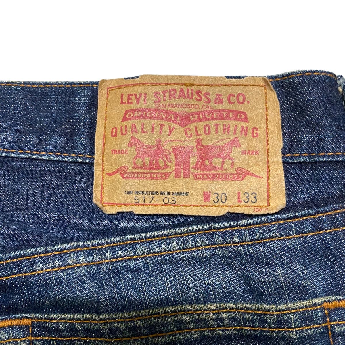 Levi's Vintage Levis 517 Flare Jeans Distressed Size US 30 / EU 46 - 12 Thumbnail