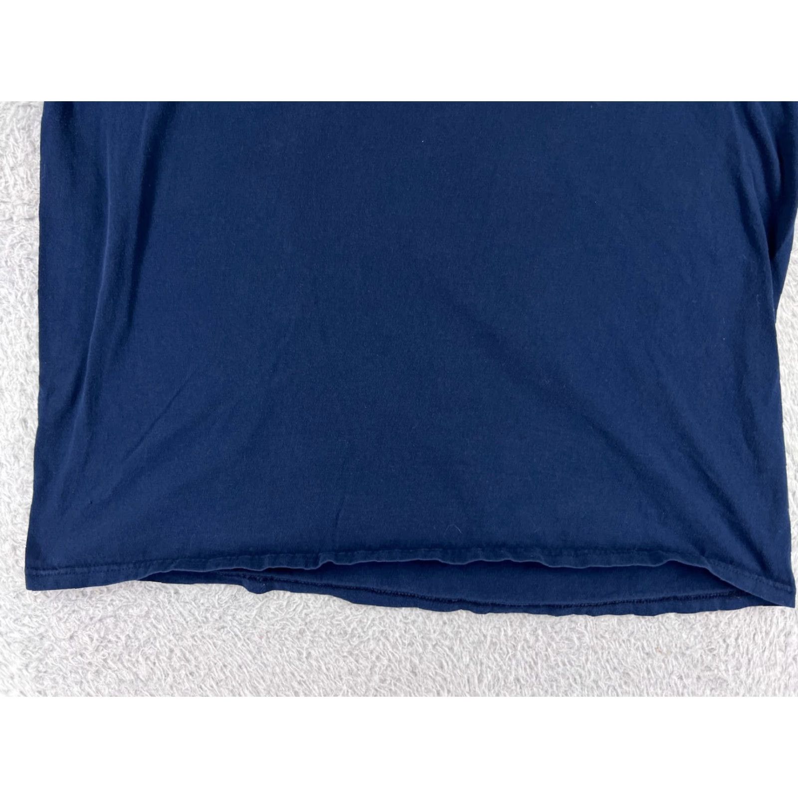 Adidas ADIDAS Shirt Men XL Blue Short Sleeve Crew Neck Logo Cotton Jersey Athletic Top - Sports Apparel, 3-4 Season Comfort Size US XL / EU 56 / 4 - 6 Thumbnail