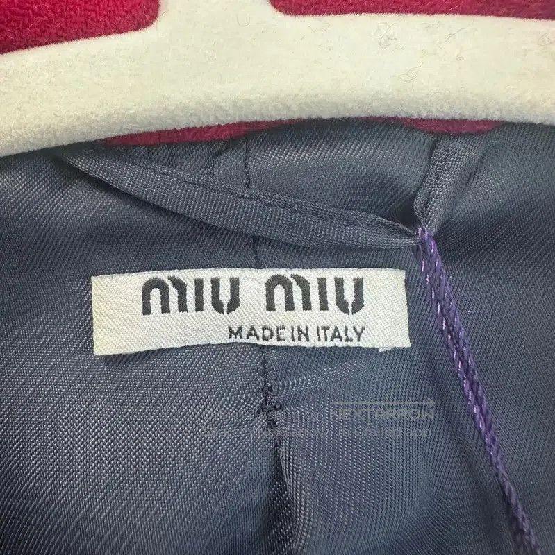 Miu Miu Miu Miu Navy Wool Women's Coat . Size L / US 10 / IT 46 - 4 Thumbnail