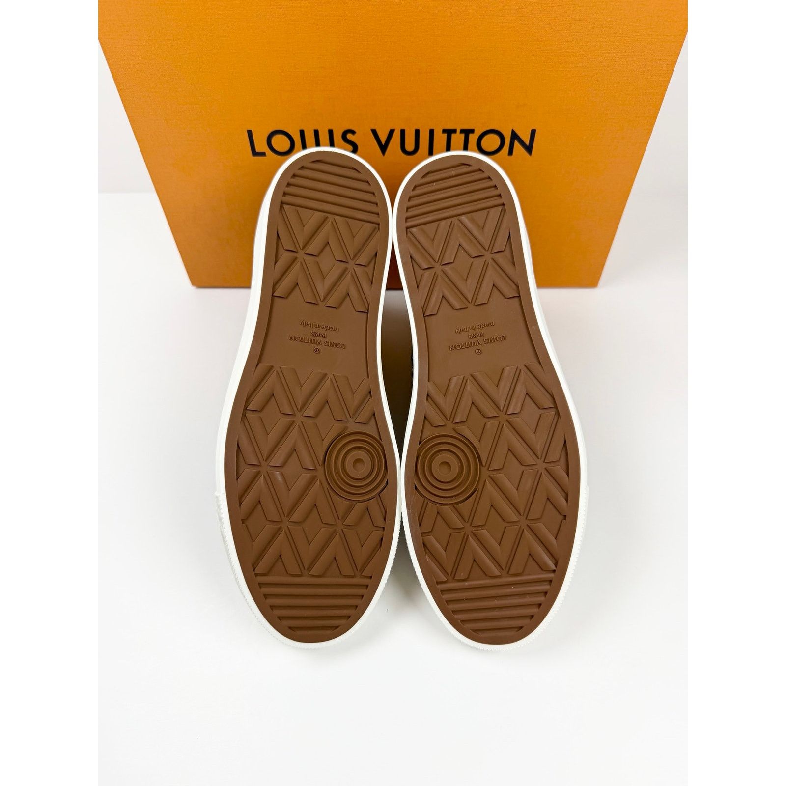 Louis Vuitton Size 7LV/8US - Louis Vuitton Tattoo Denim High Top NEW Size US 8 / EU 41 - 8 Thumbnail