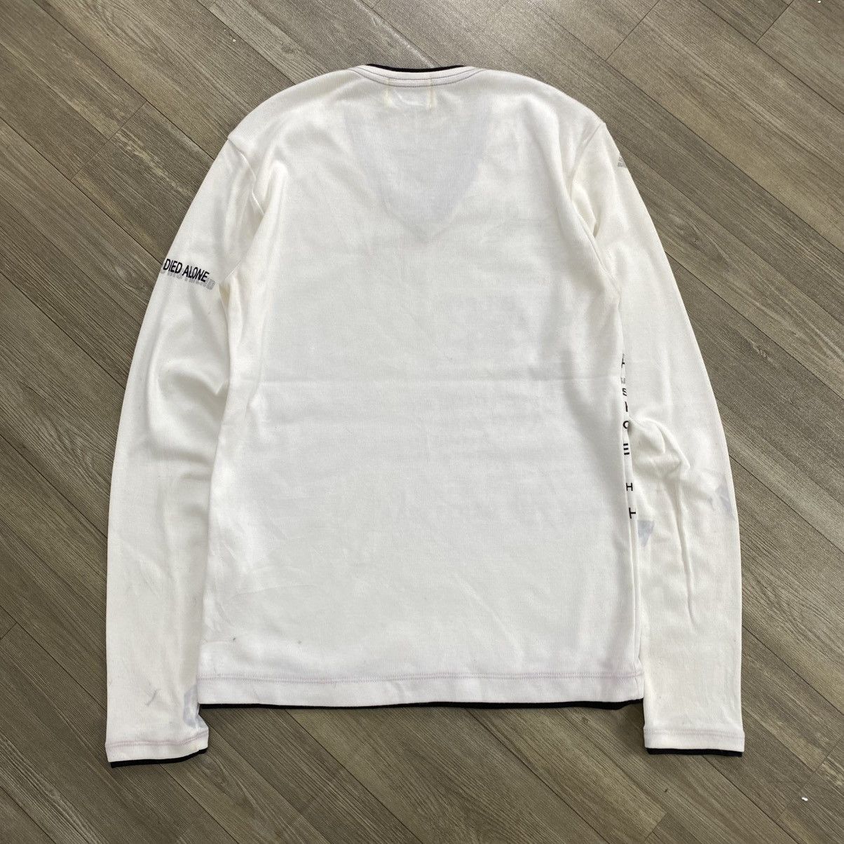Japanese Brand 2000s Nicole Club Poem Ifsixwasnine Y2K Lgb Style Longsleeve Size US L / EU 52-54 / 3 - 15 Thumbnail
