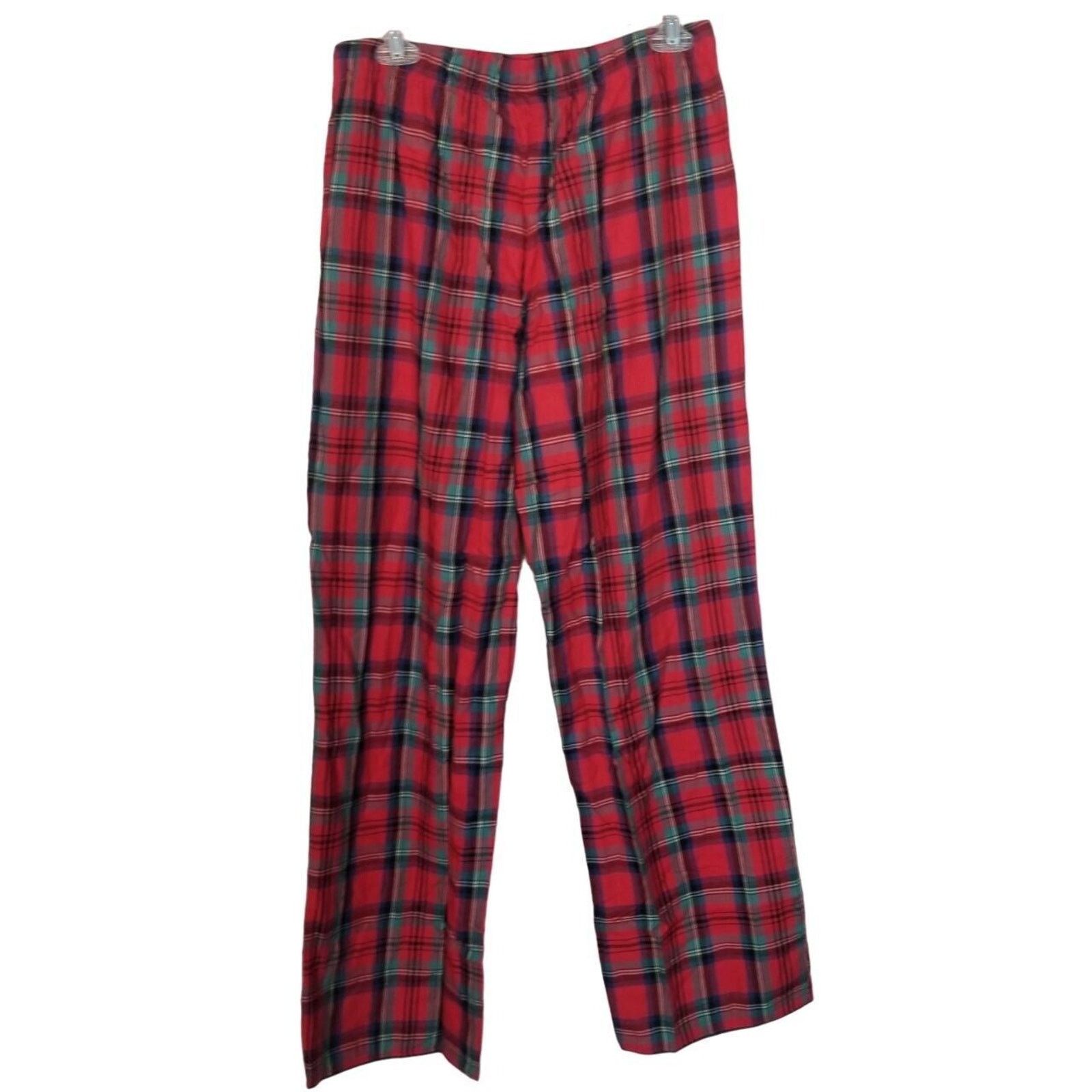 Victoria's Secret Victorias Secret Womens 2-Pc Pajama Set Sz M Plaid Sleepwear Size M / US 6-8 / IT 42-44 - 16 Thumbnail