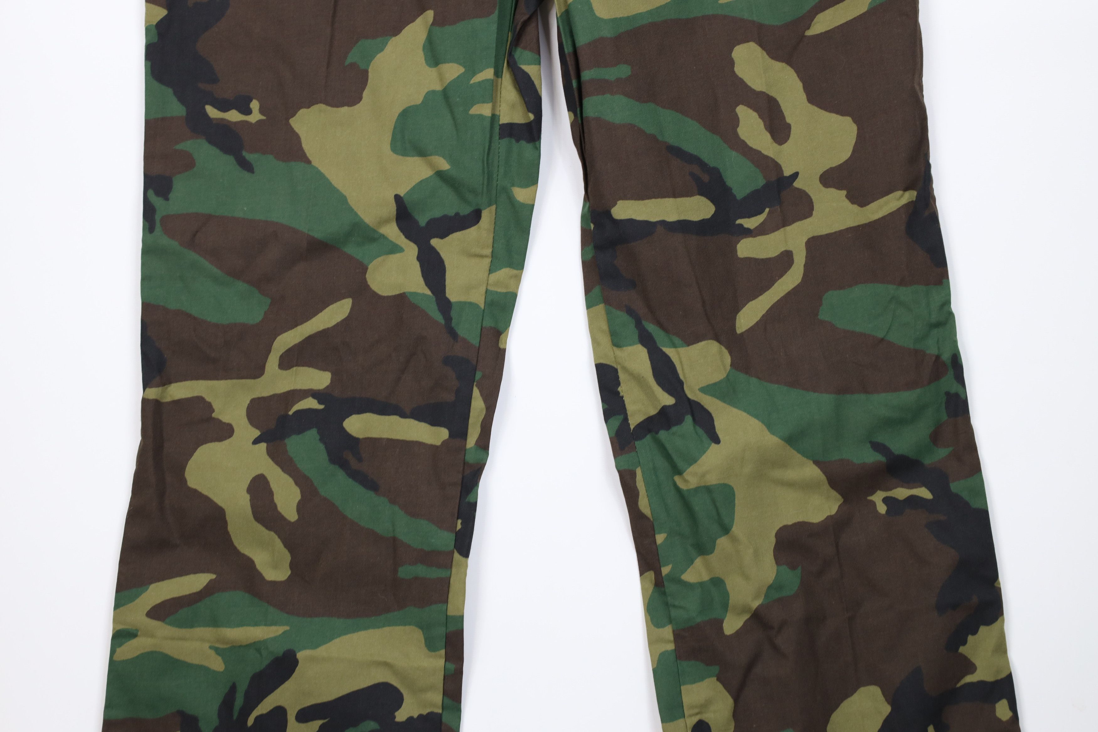 Walls Vintage 80s Walls Faded Camouflage Wide Leg Utility Pants Size US 36 / EU 52 - 3 Thumbnail