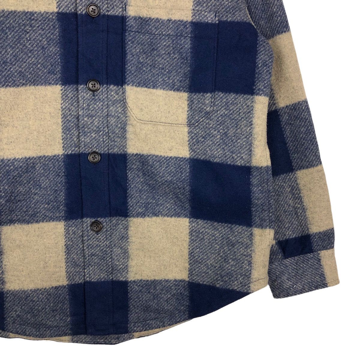 Japanese Brand 🔥Vintage Wool Flannel Jacket Tartan Uniqlo Issey Miyake Size US M / EU 48-50 / 2 - 5 Thumbnail