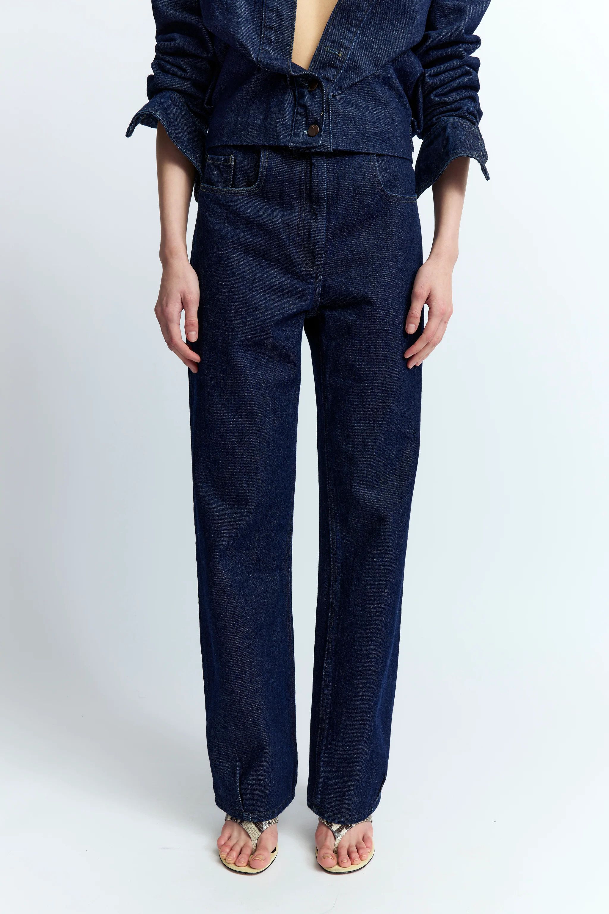 16Arlington o1mle1125 Vante Jeans in Blue Size 27" / US 4 / IT 40 - 2 Thumbnail